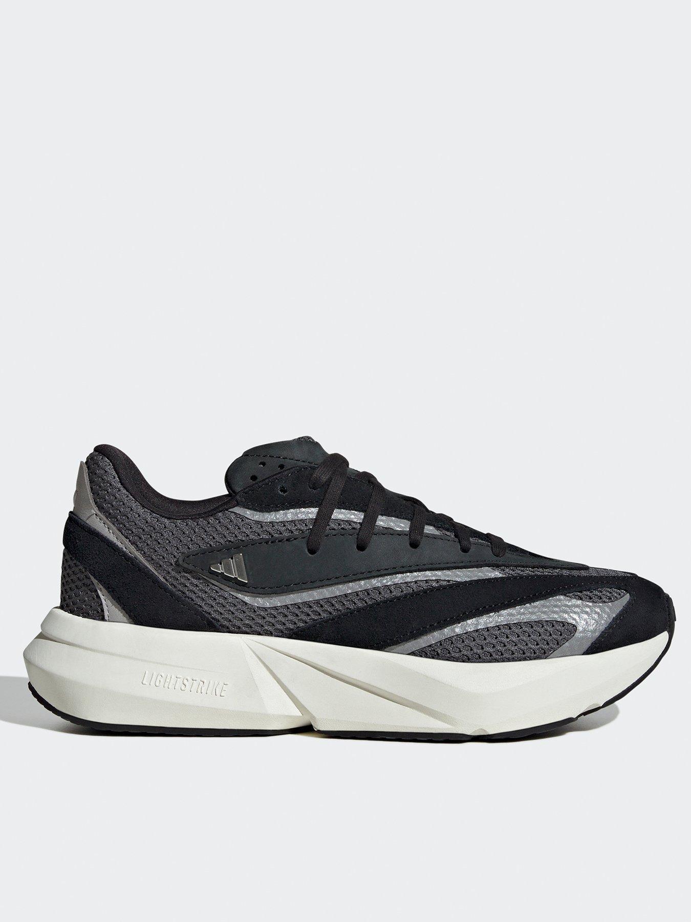 undefined Women's Lightstride Trainers - Core Black/Silver Metallic/Grey