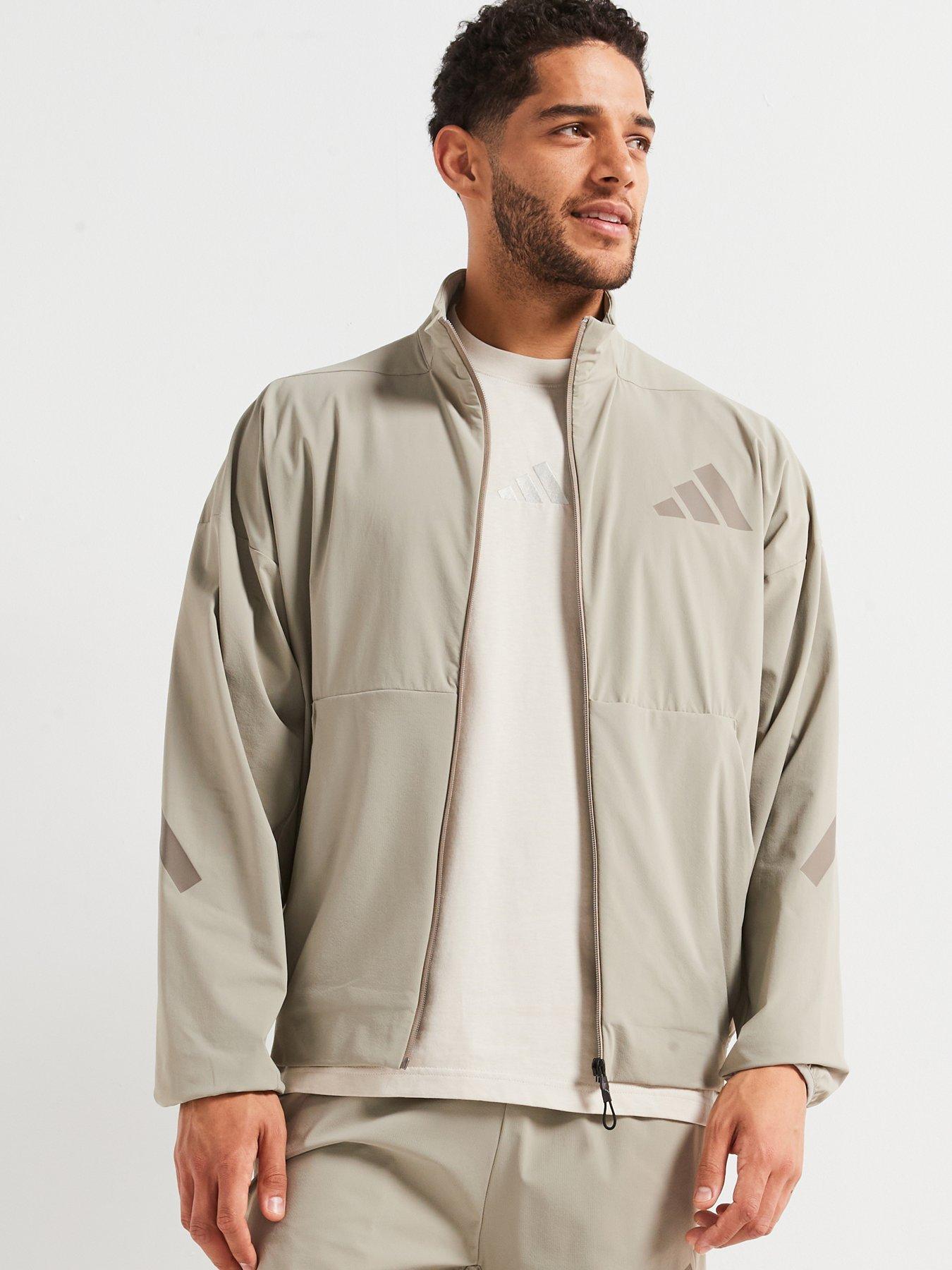 undefined Men's ZNE Woven Track Top - Putty Beige