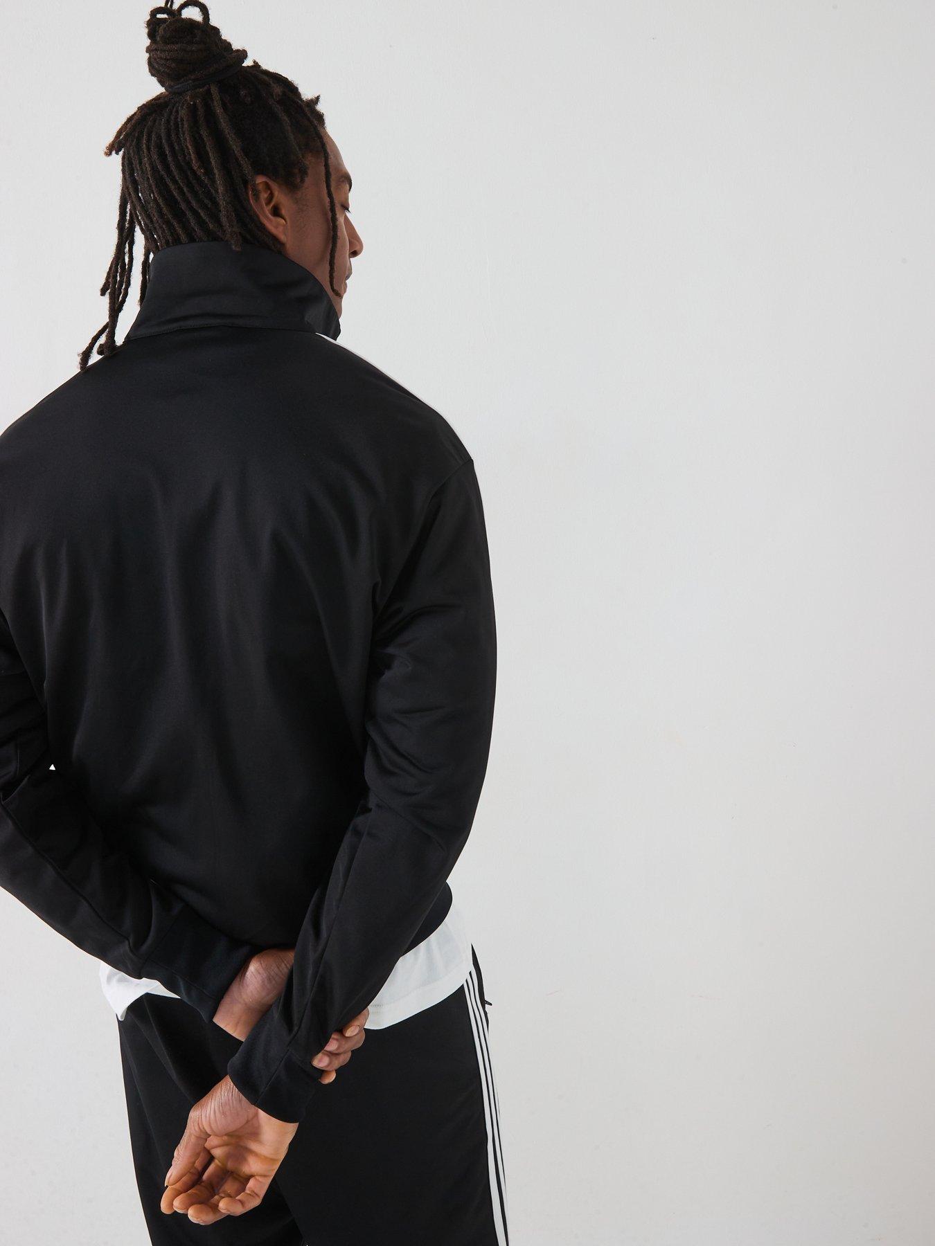 Image 2 of 6 of adidas Originals Mens Firebird Tracksuit&nbsp;Top - Black - Black/White