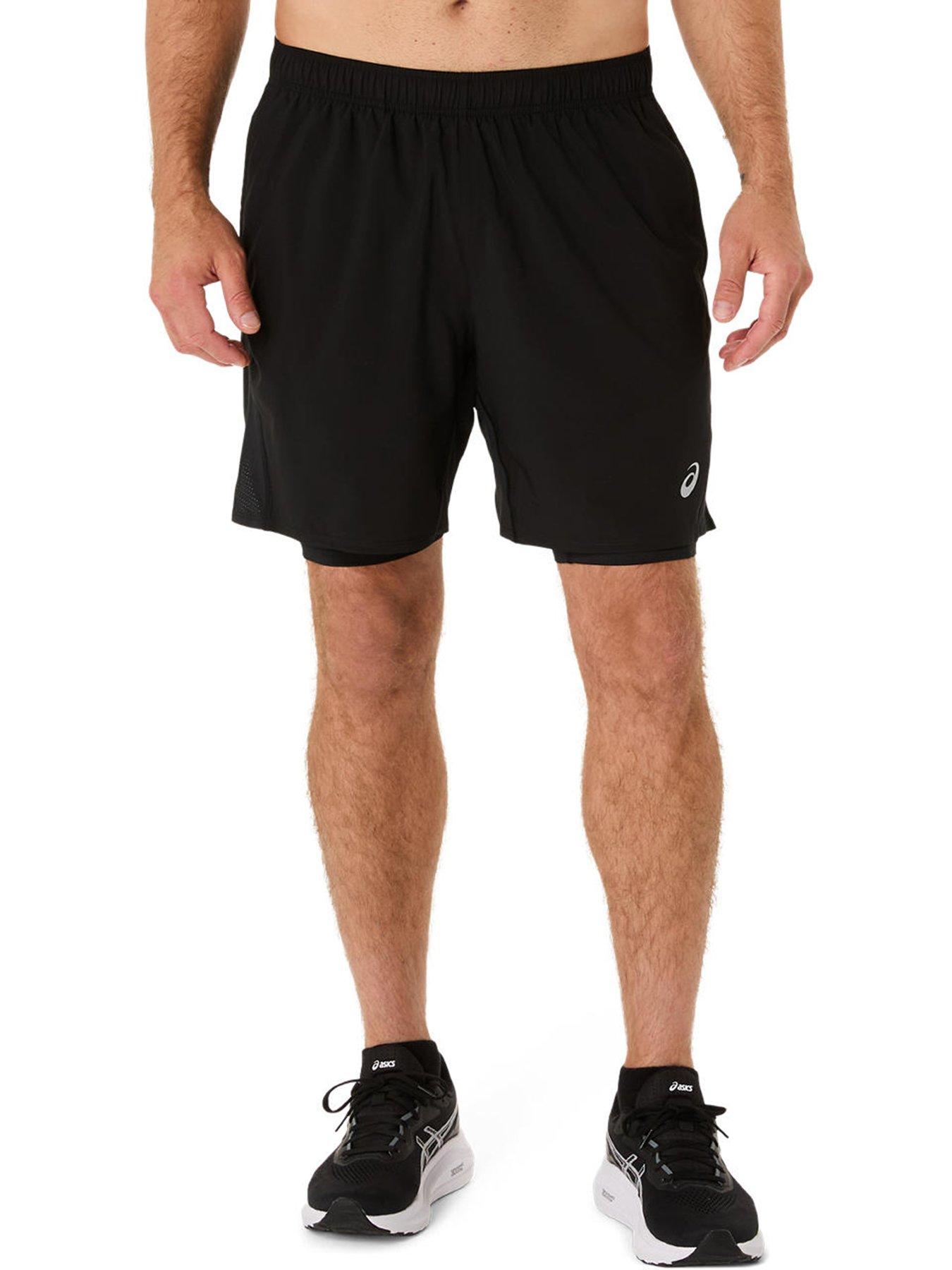 undefined Mens Running Core 2-in-1 7inch Short - Black
