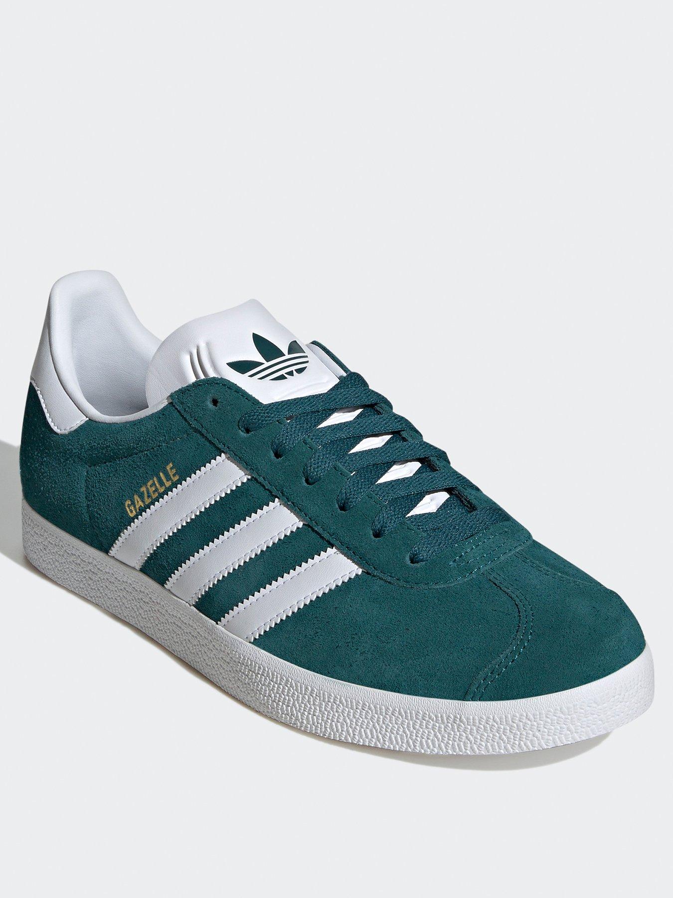 adidas Originals Mens Gazelle Trainers Green Very