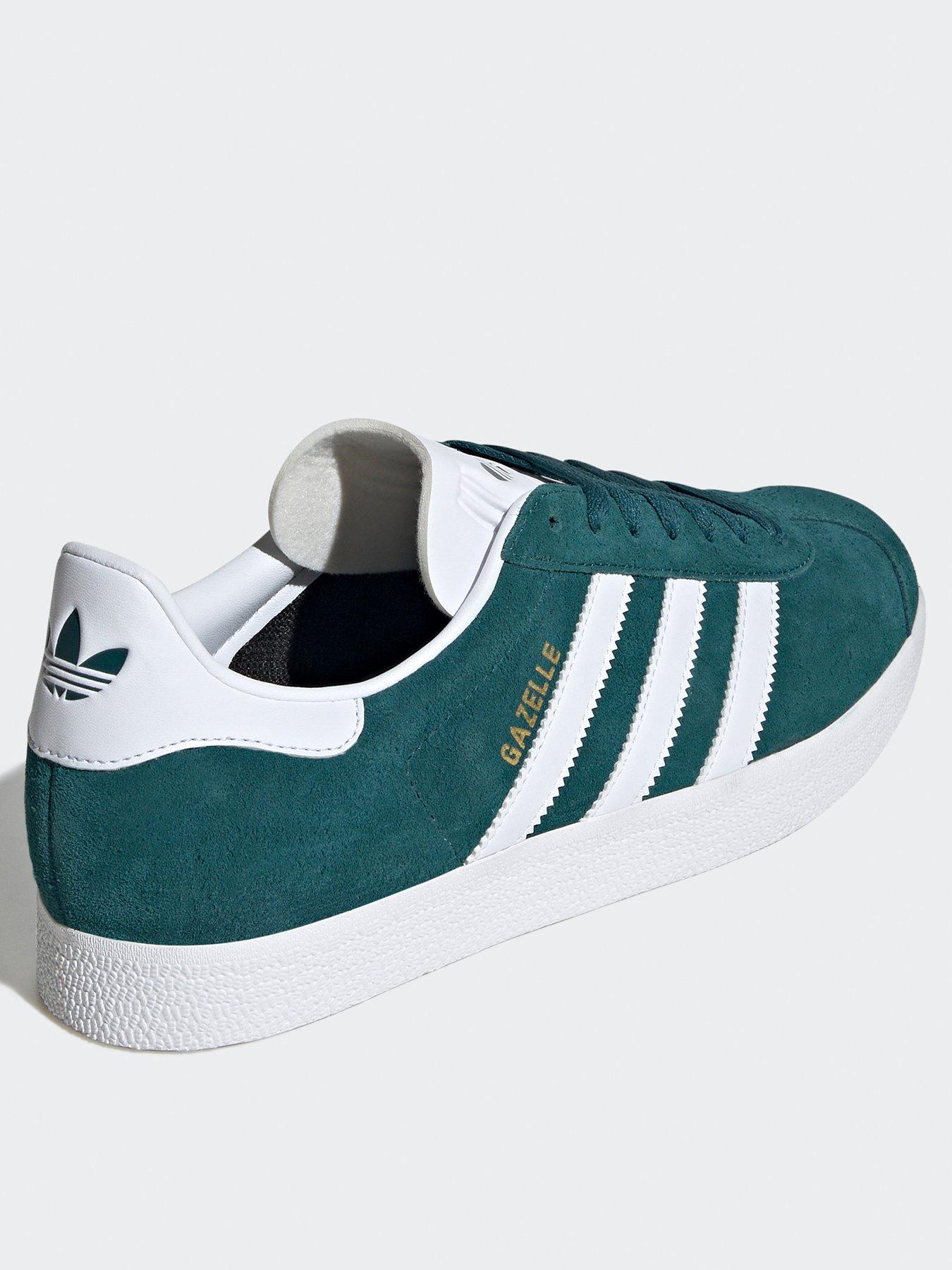 adidas Originals Mens Gazelle Trainers - Green | Very