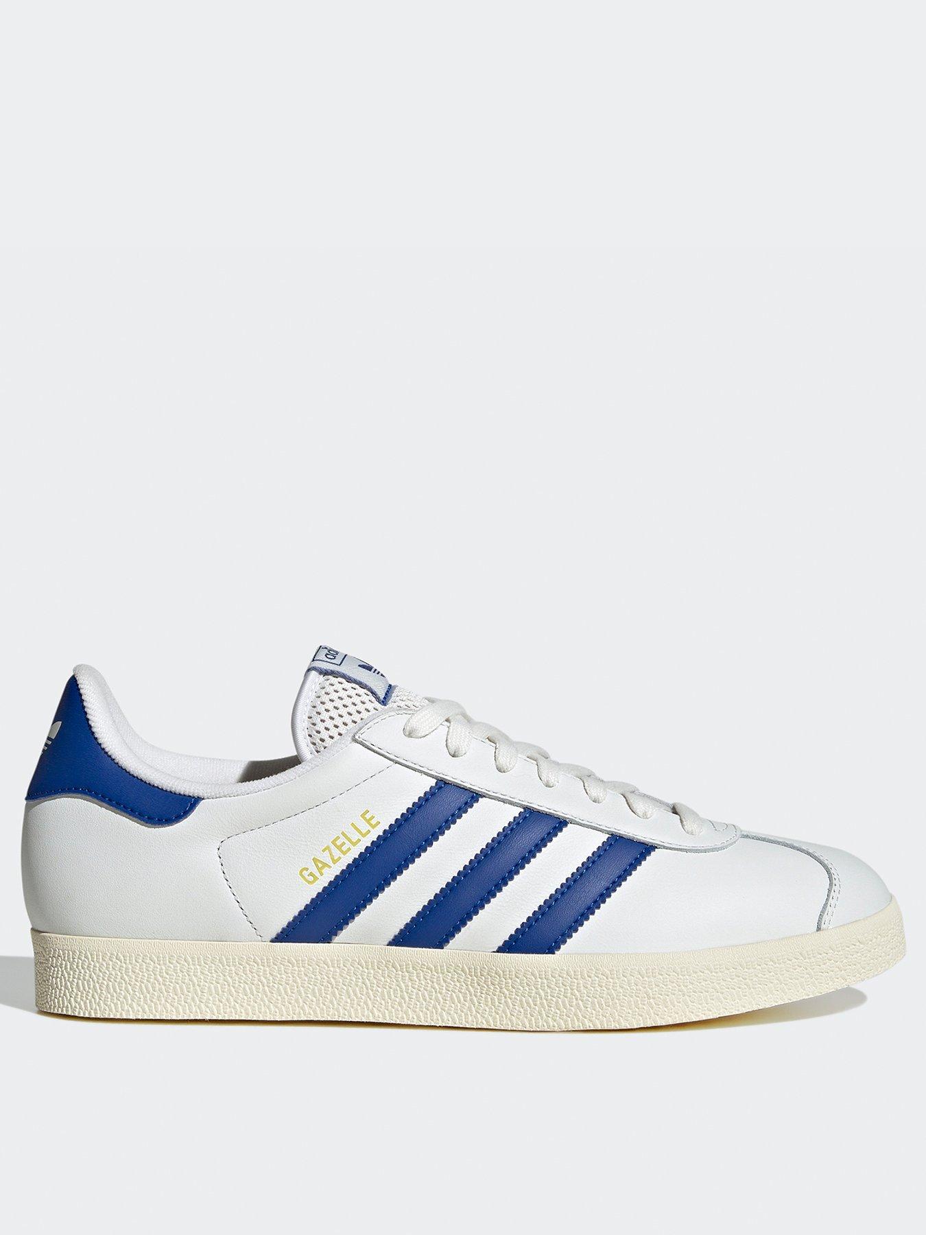 adidas Originals: Mens Gazelle Trainers - White