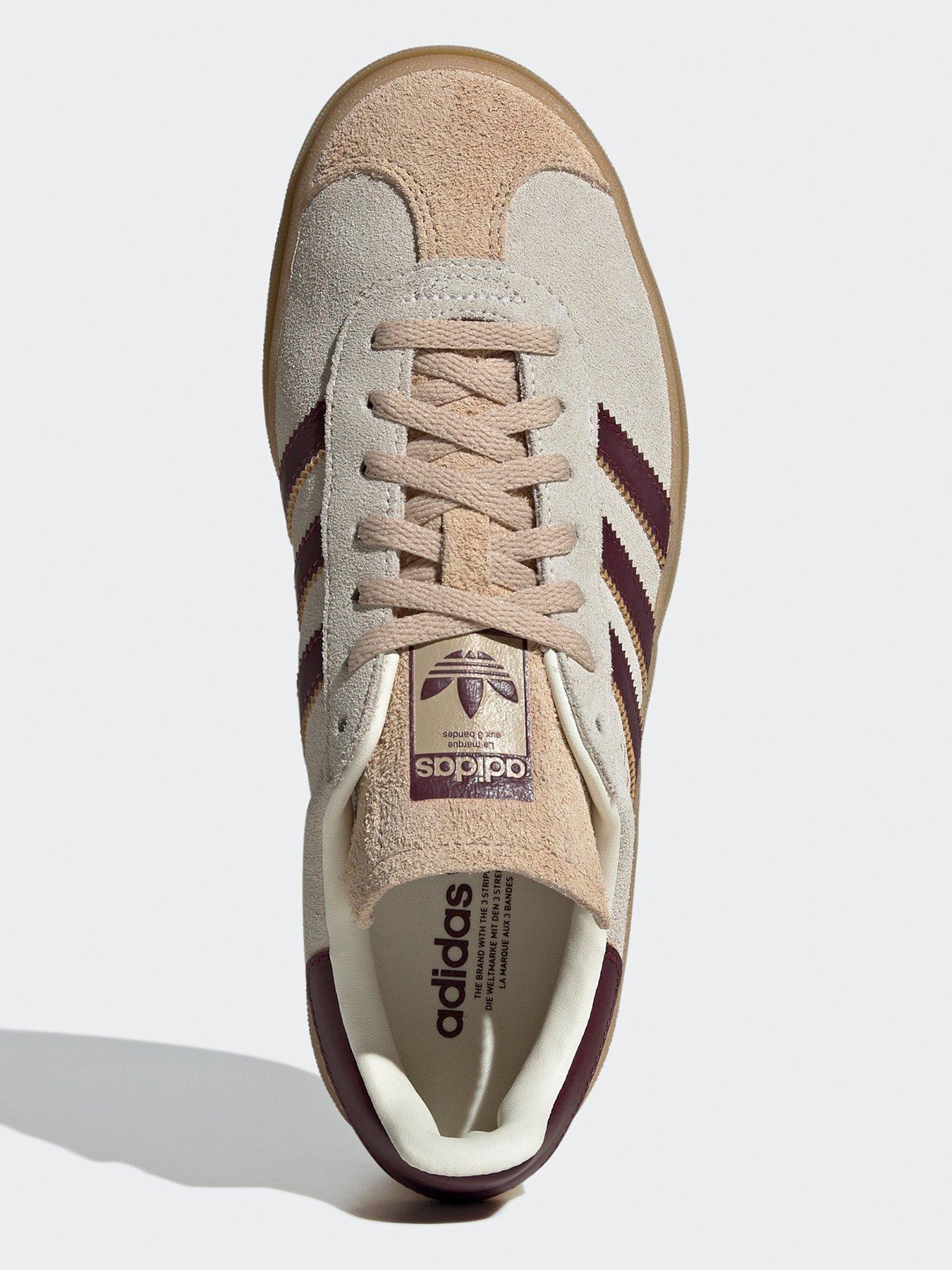 Image 5 of 8 of adidas Originals Womens Gazelle Bold Trainers - Beige
