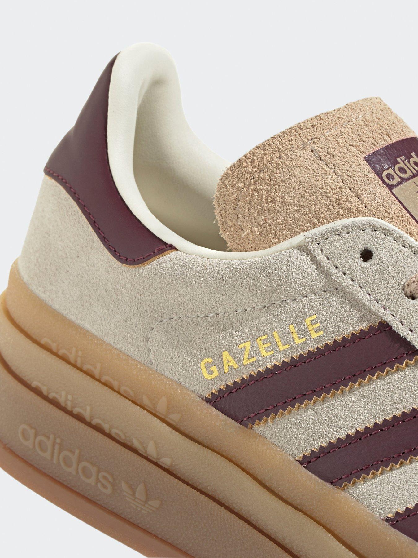 Image 7 of 8 of adidas Originals Womens Gazelle Bold Trainers - Beige