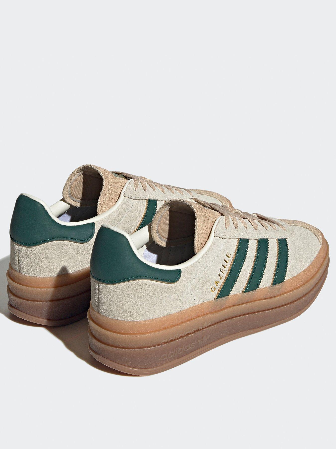 Image 4 of 7 of adidas Originals Womens Gazelle Bold Trainers - Beige