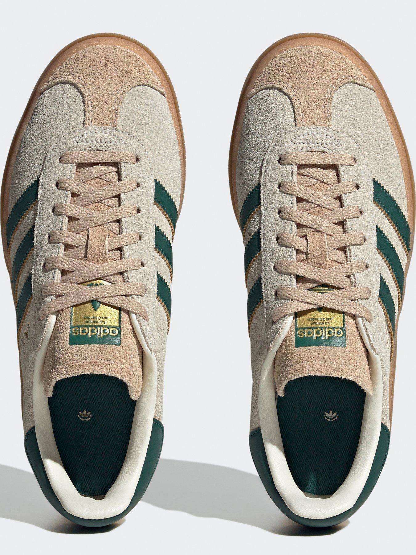 Image 4 of 7 of adidas Originals Womens Gazelle Bold Trainers - Beige