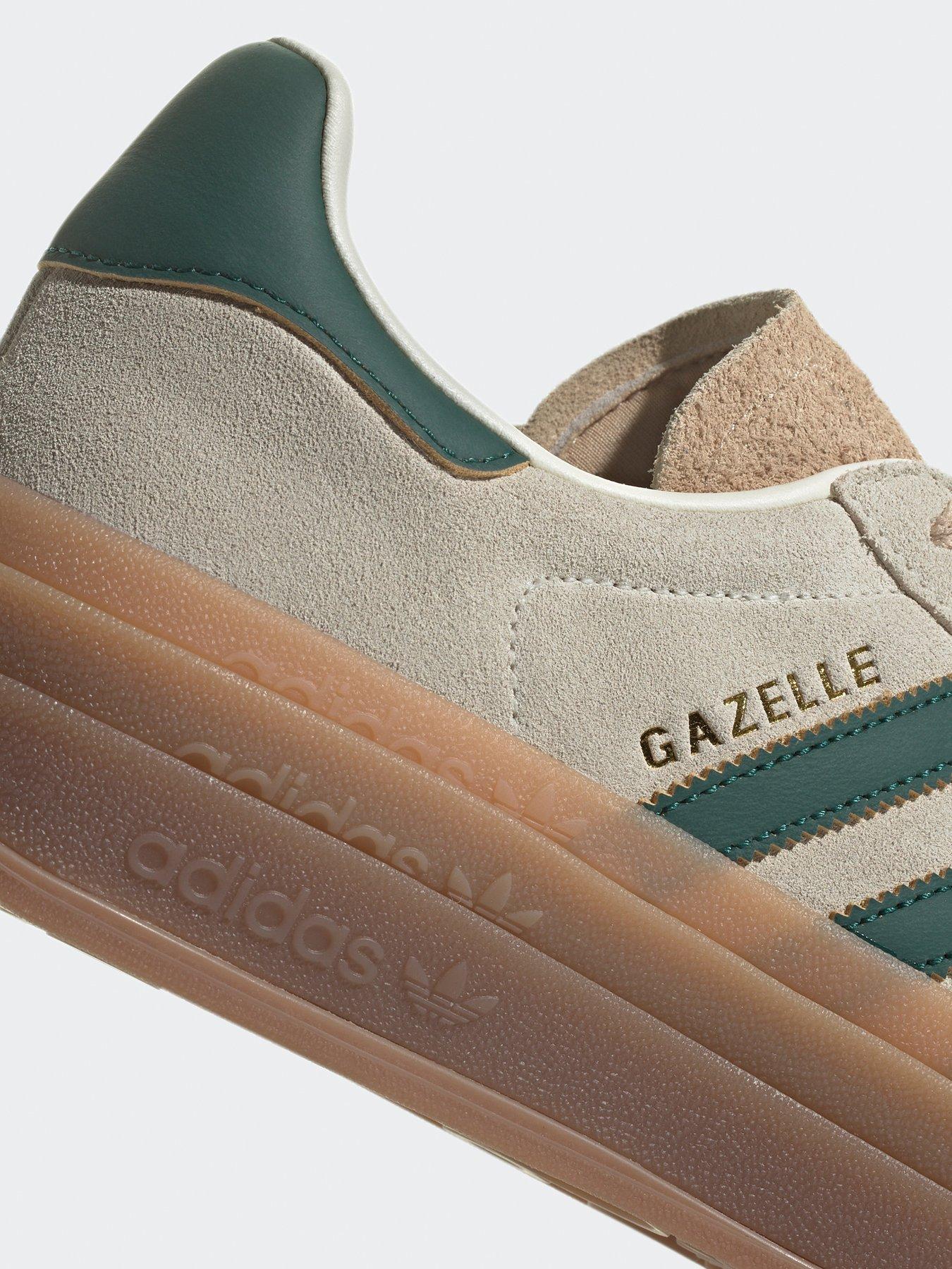 Image 7 of 7 of adidas Originals Womens Gazelle Bold Trainers - Beige
