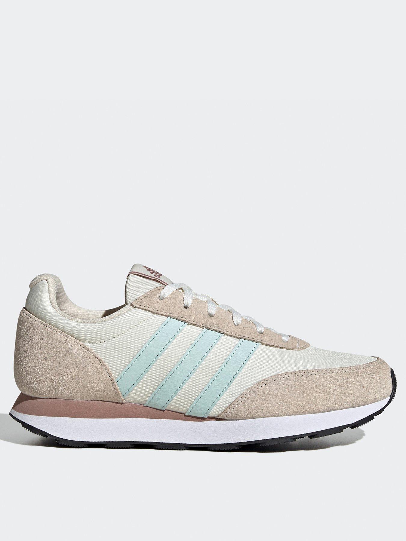 undefined Womens Run 60S 3.0 Trainers - Off White/Halo Mint/Wonder White