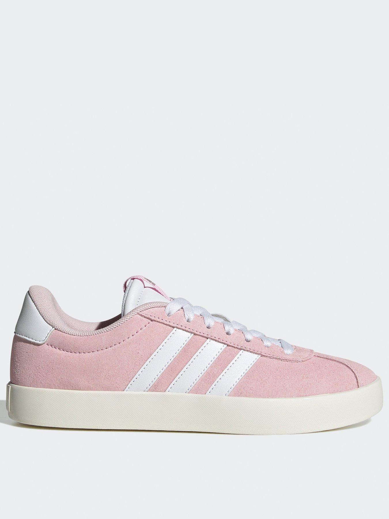 undefined Womens Vl Court 30 Trainers - Pink/White