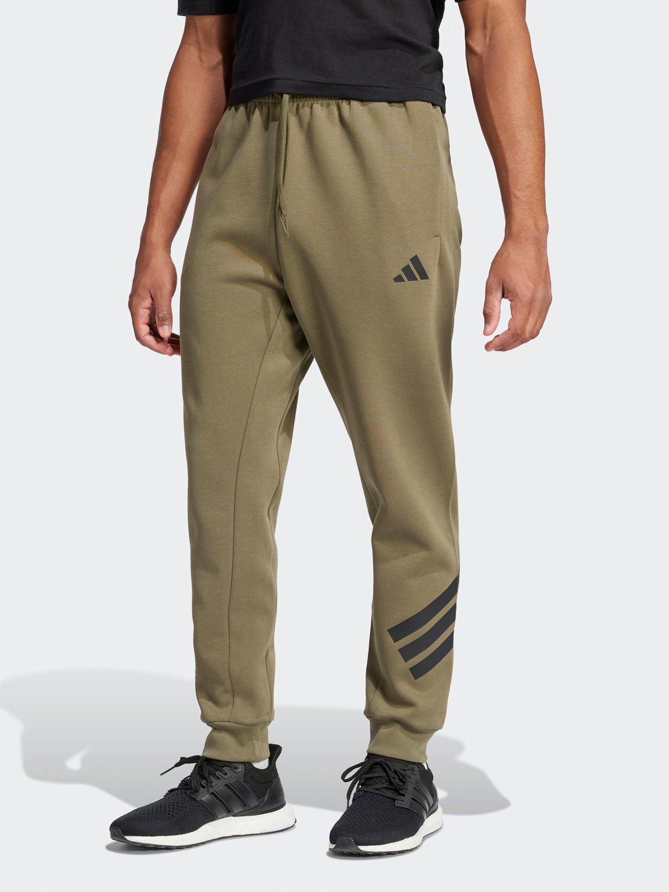 undefined Mens Future Icons 3-stripe Tracksuit Bottoms - Green
