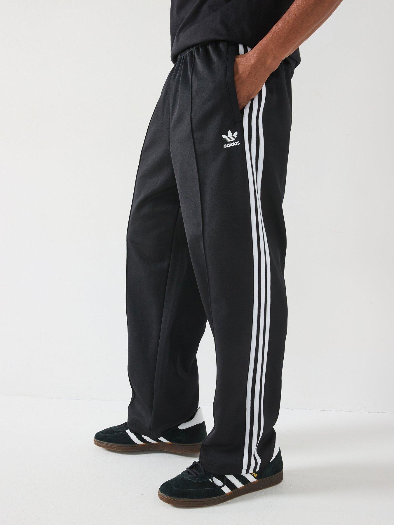 undefined Mens Adicolor Baggy Track Pant - Black