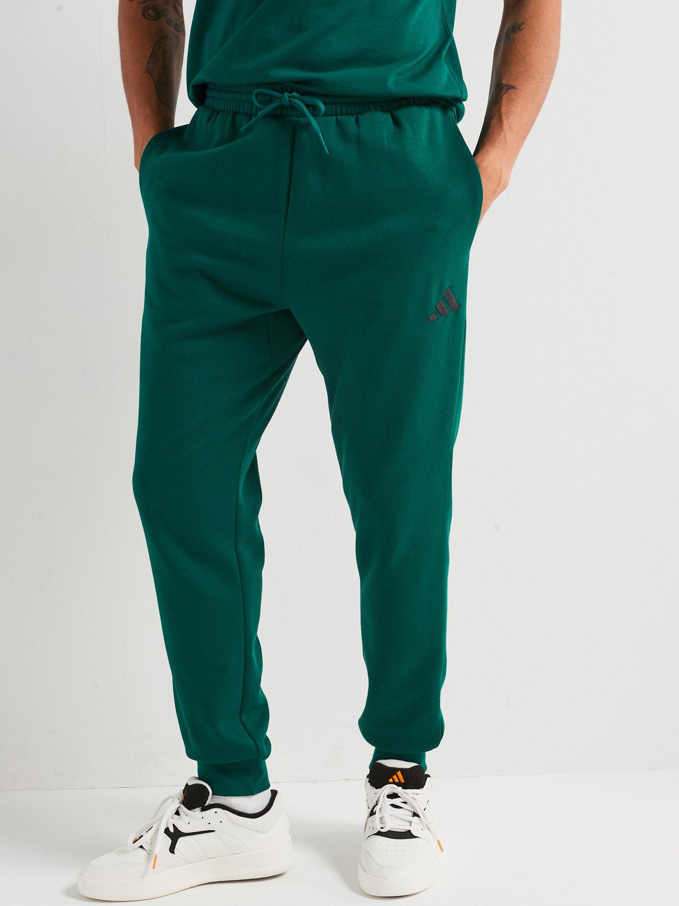 undefined Mens Essentials Feelcozy Fleece Joggers - Green