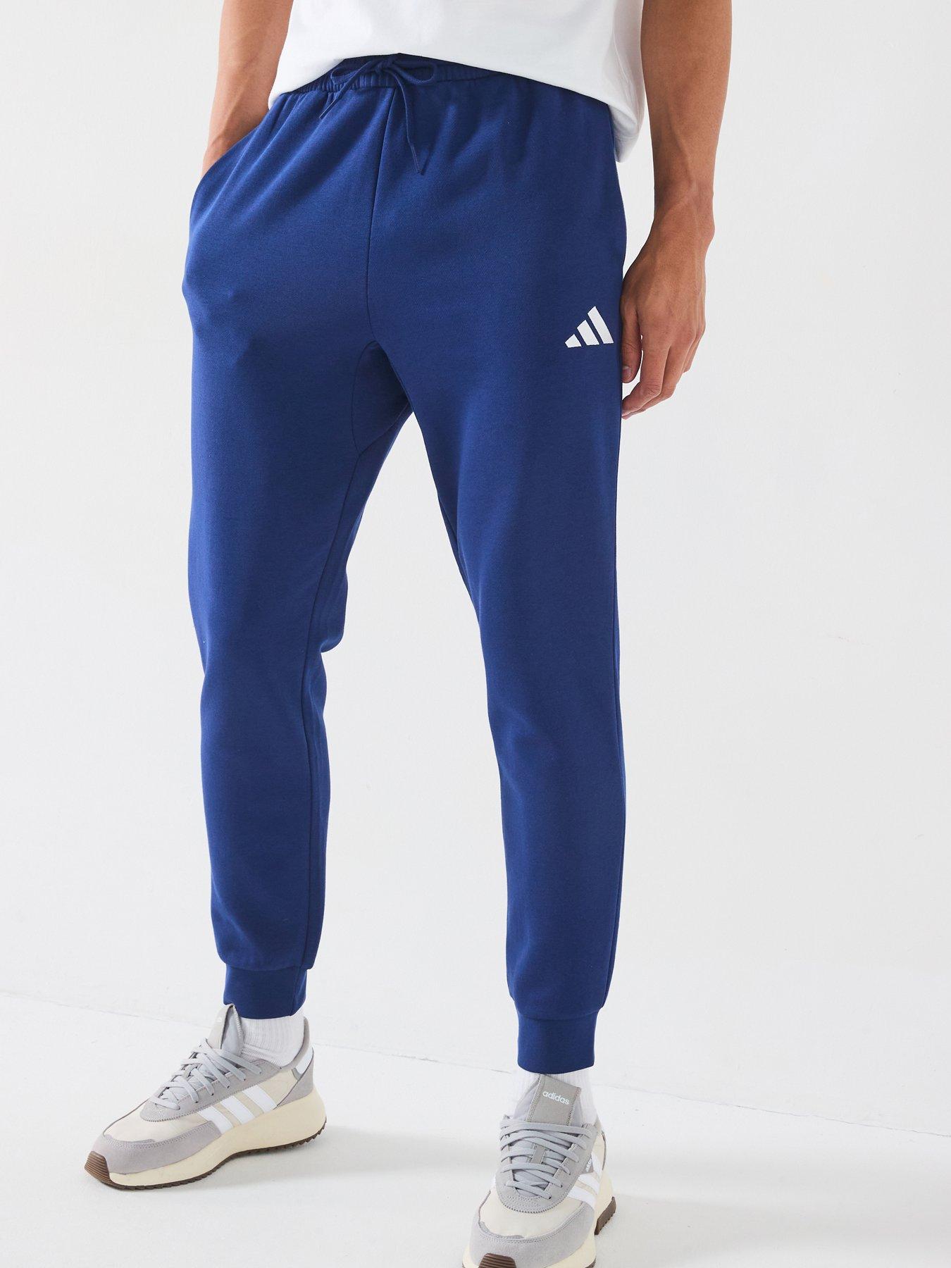 Adidas Sportswear Men'S Essentials Feelcozy Fleece Pant - Blue