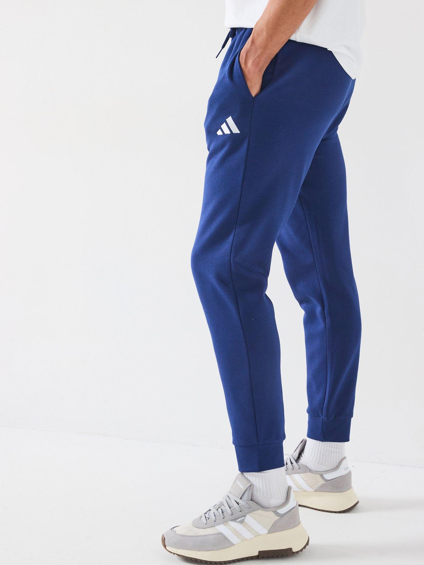 Image 6 of 6 of adidas Sportswear Men's Essentials Feelcozy Fleece Pant - Blue