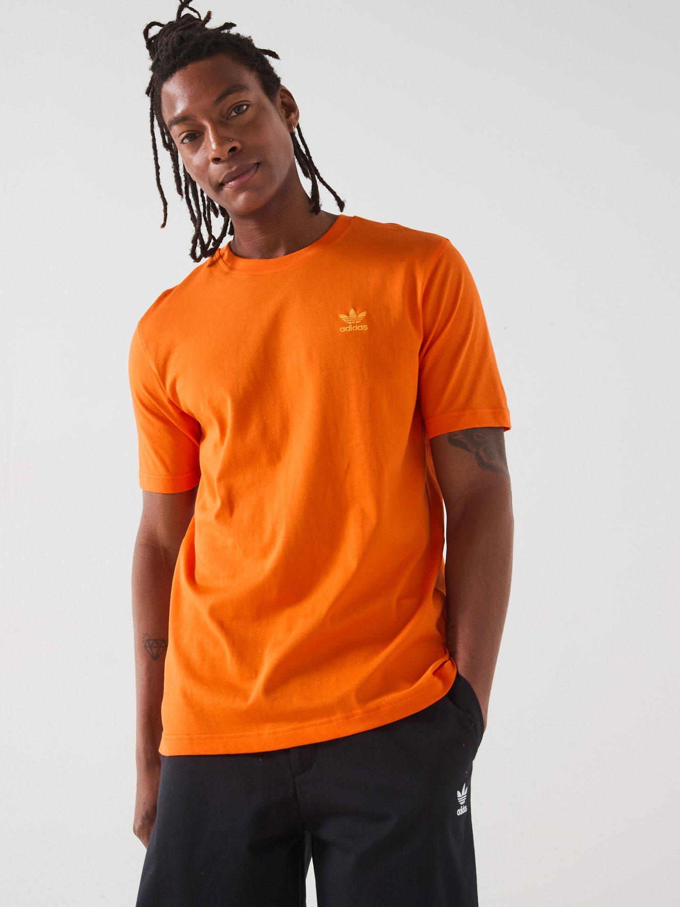 undefined Men's Trefoil Essentials Tee - Orange