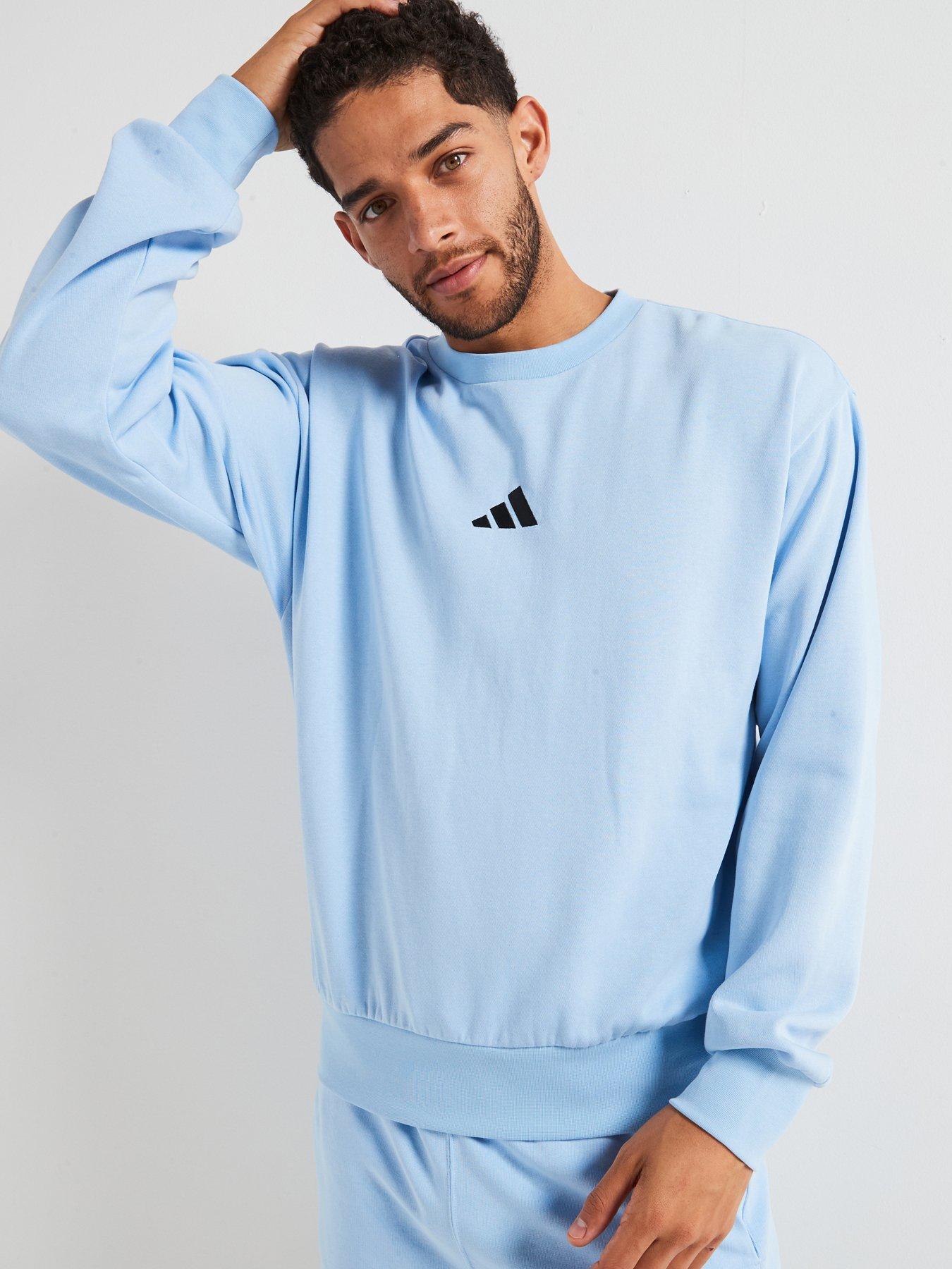 undefined Men's Essentials Feelcozy Fleece Sweatshirt - Blue