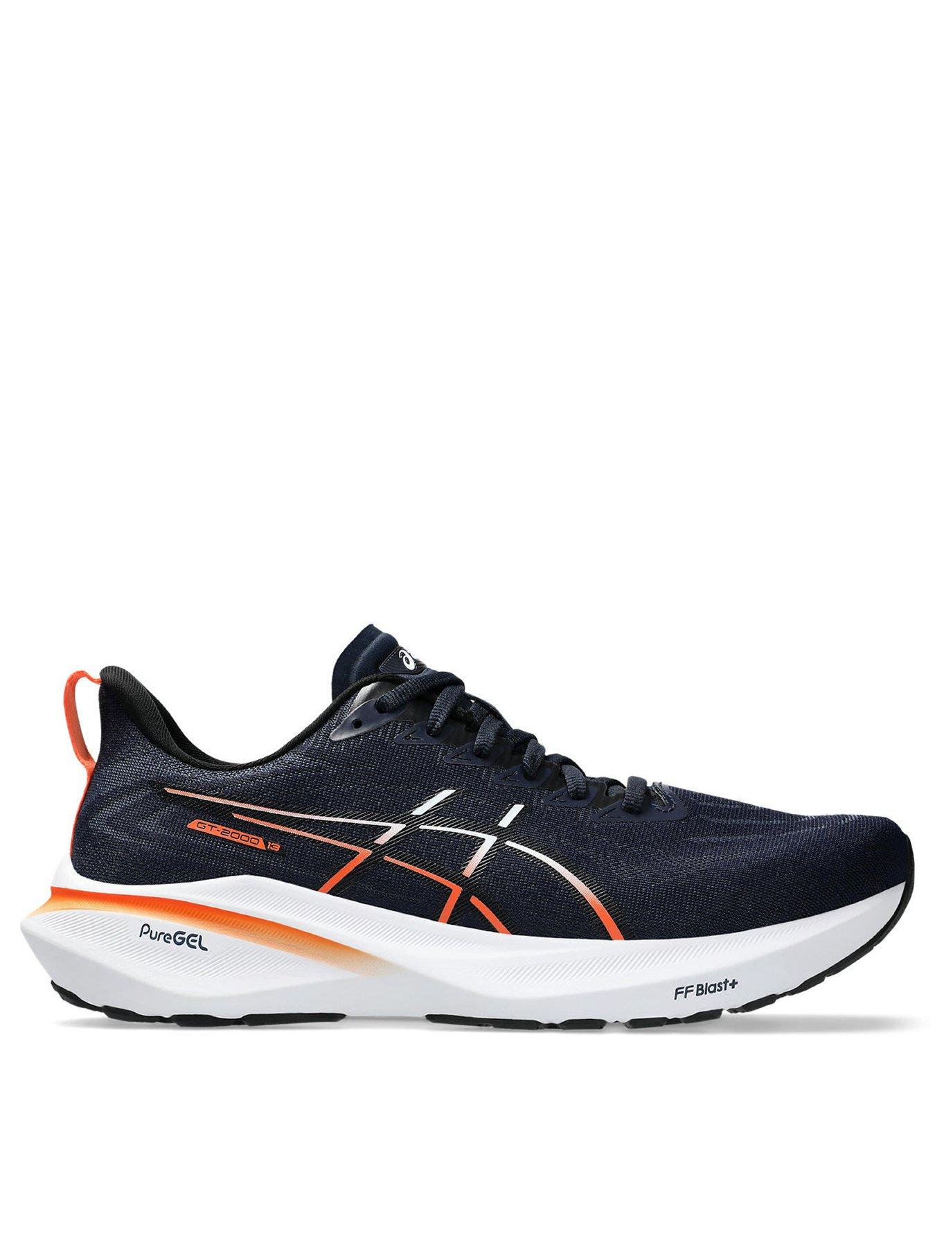 Image 1 of 6 of Asics Mens Running Gt-2000 13 Trainers - Orange - Navy