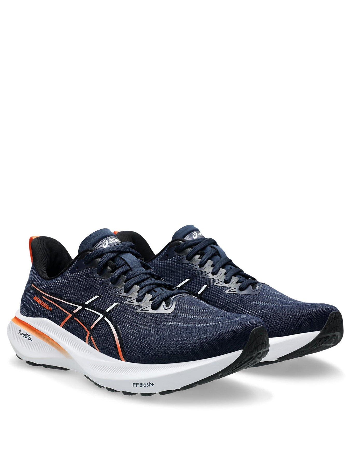 Image 2 of 6 of Asics Mens Running Gt-2000 13 Trainers - Orange - Navy
