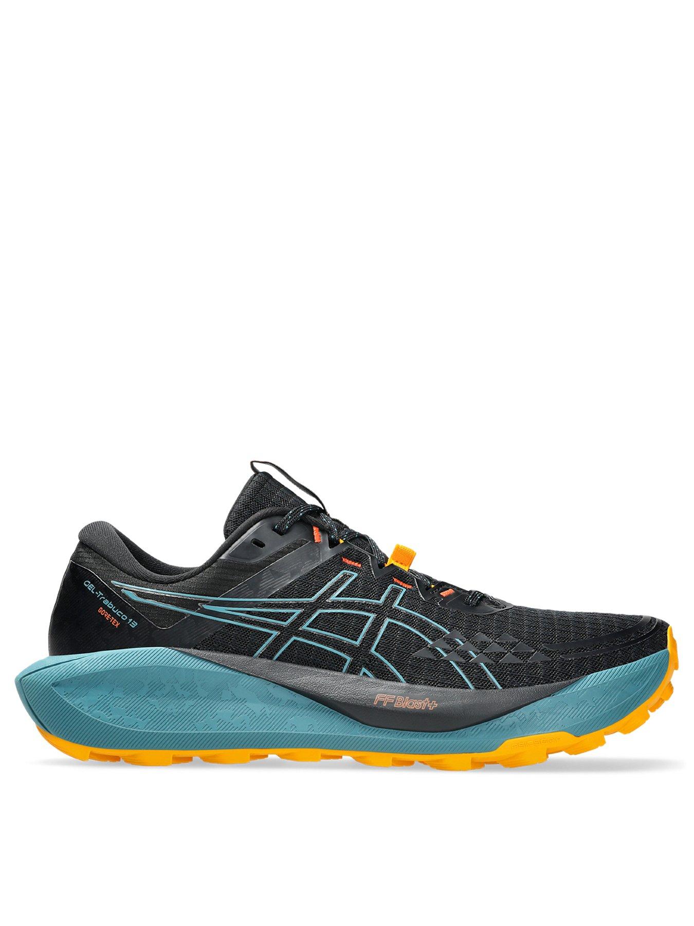 undefined Mens Trail Running Gel-trabuco 13 Goretex Trainers - Black/blue
