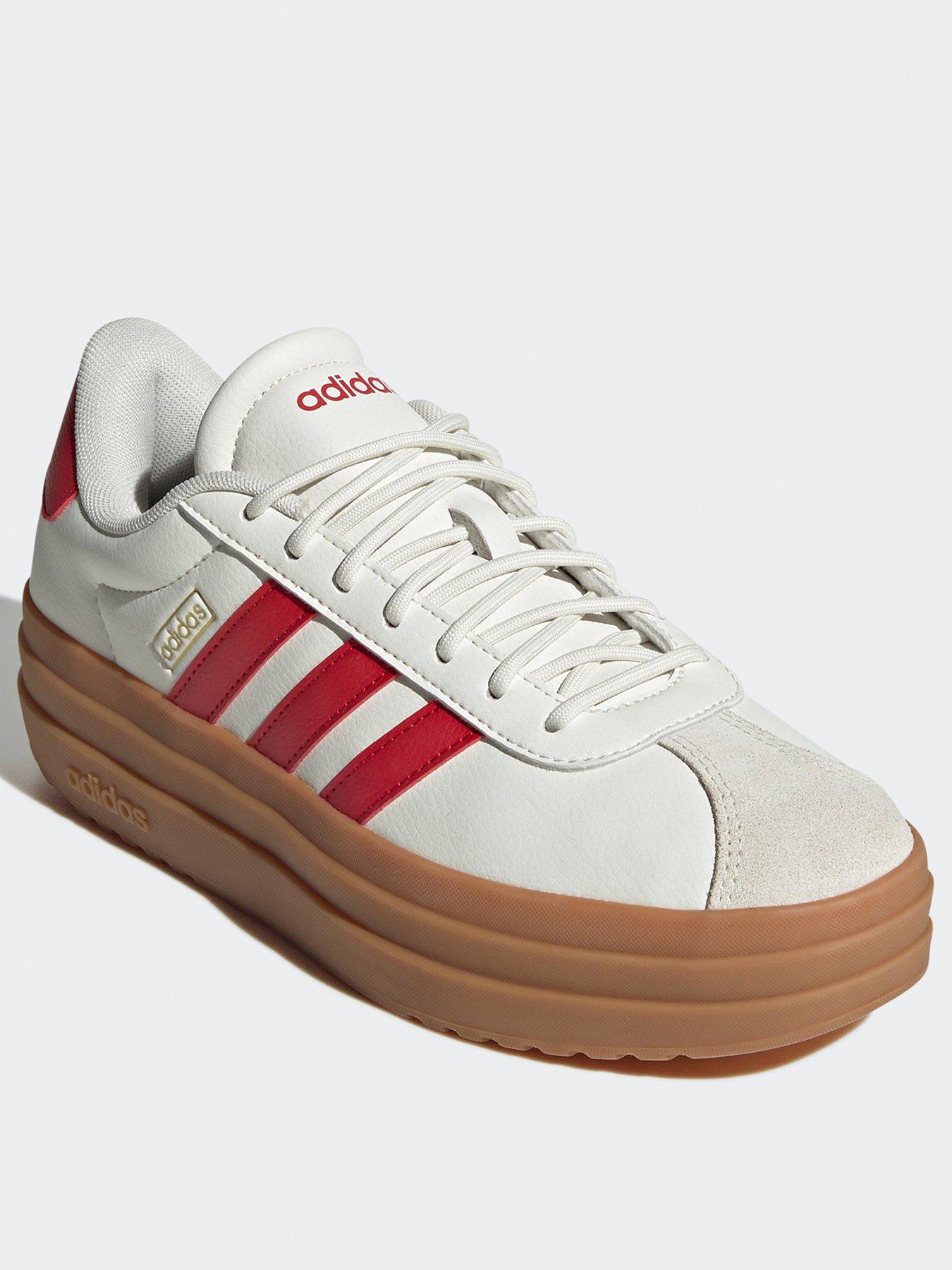 Image 2 of 7 of adidas Sportswear Womens Vl Court Bold Trainers - White