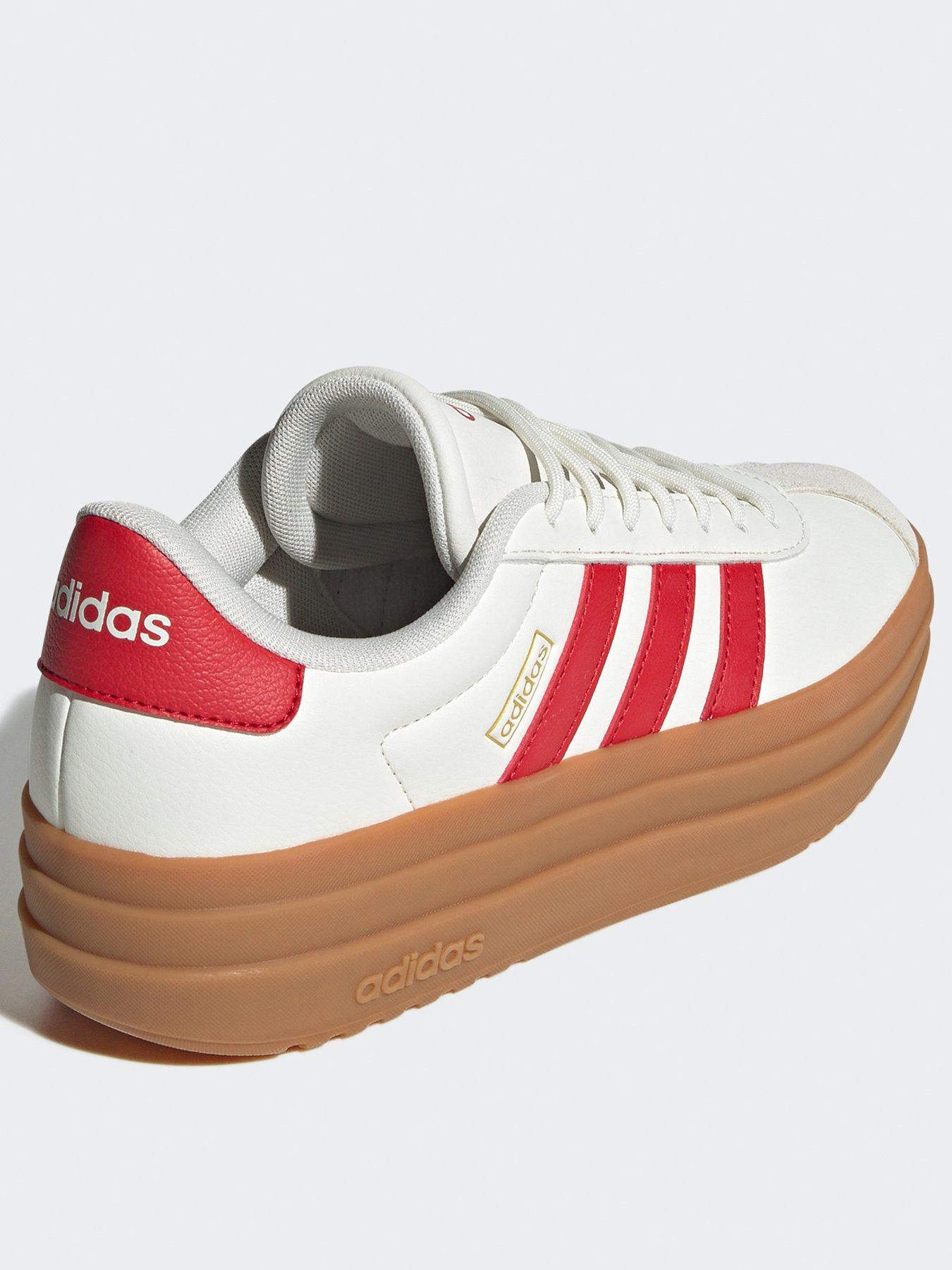 Image 3 of 7 of adidas Sportswear Womens Vl Court Bold Trainers - White