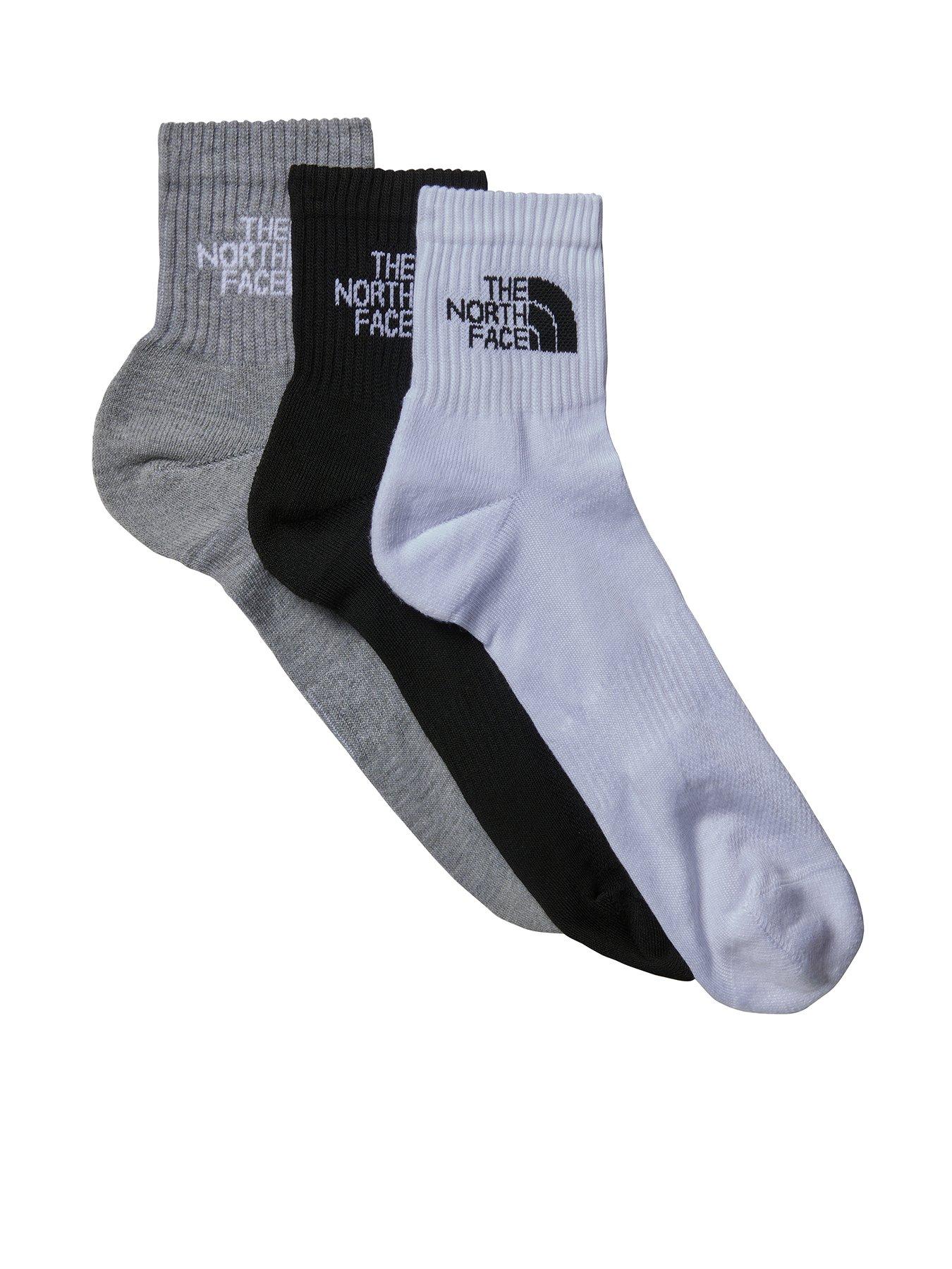 THE NORTH FACE Multi Sport Cushioned Quarter Sock 3 Pack - Multi