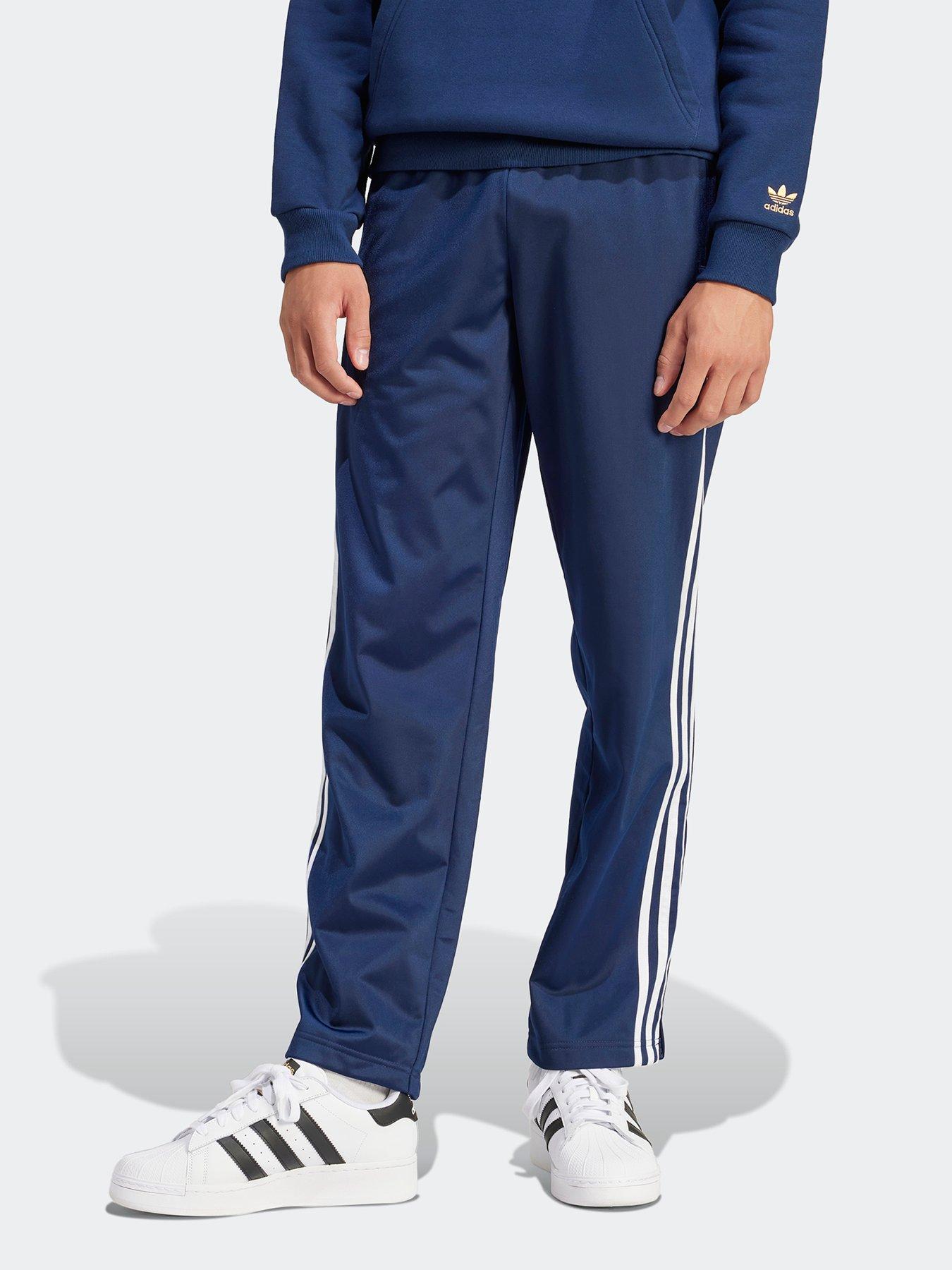 undefined Mens Adicolor Firebird Track Pant - Navy