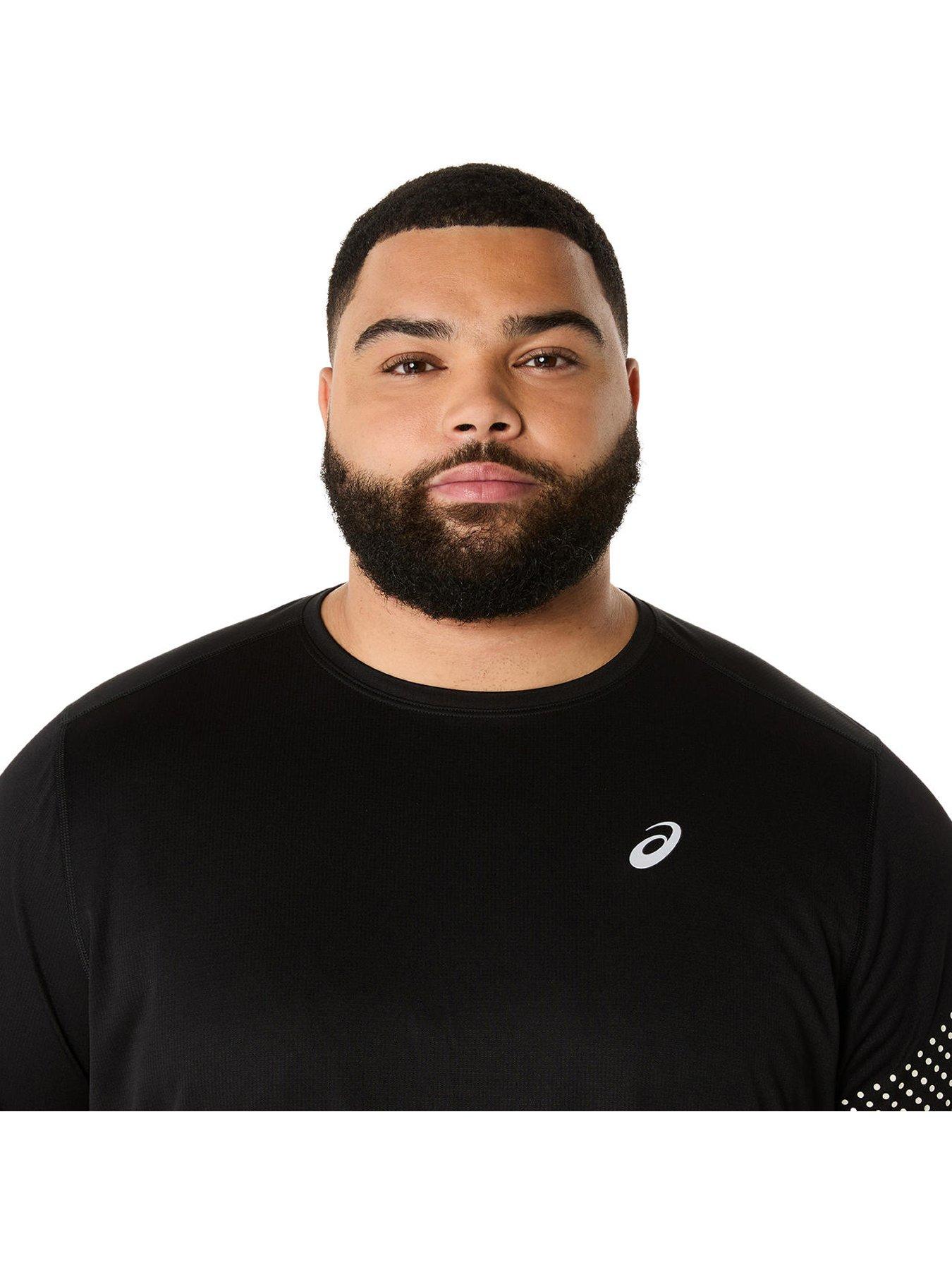 Image 5 of 6 of Asics Mens Icon Short Sleeve Top - Black
