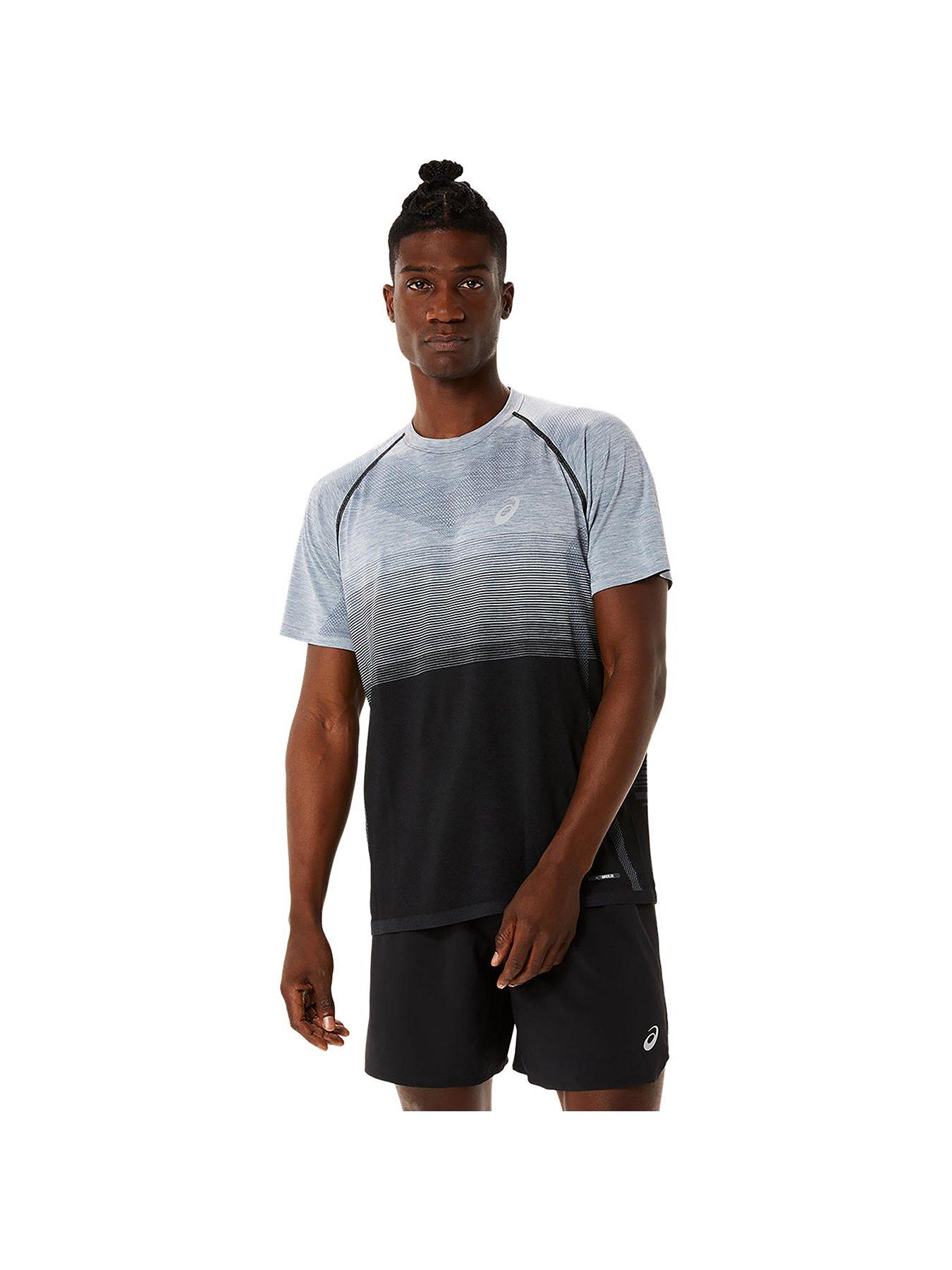 undefined Mens Running Seamless T-Shirt - Black