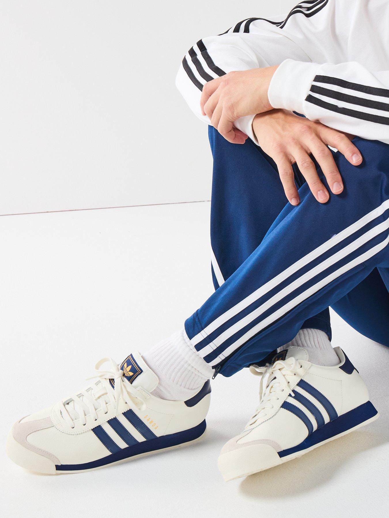 adidas Originals Mens Samoa Trainers White Very