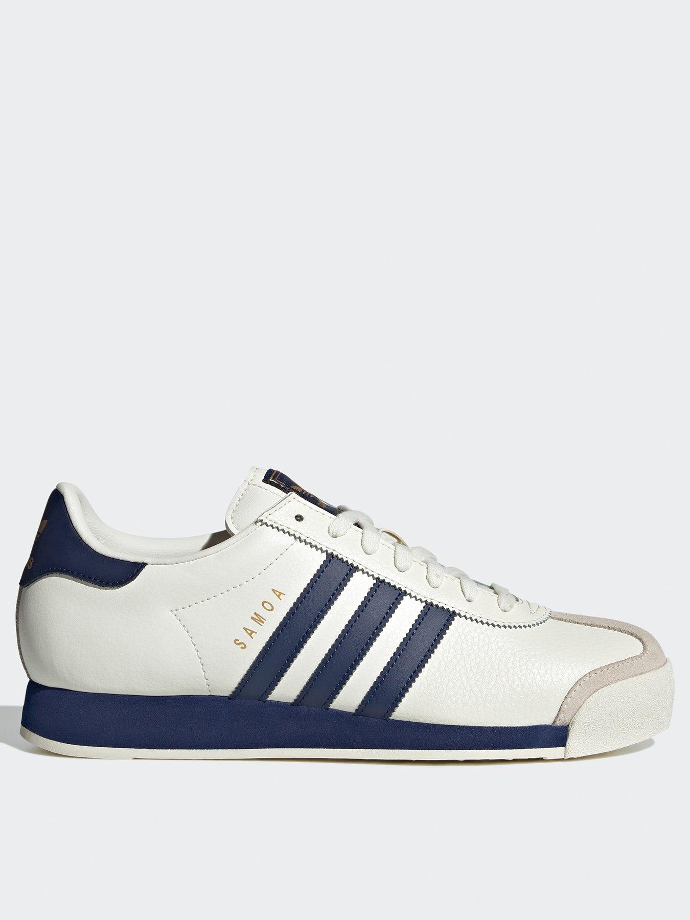 adidas Originals Mens Samoa Trainers White Very