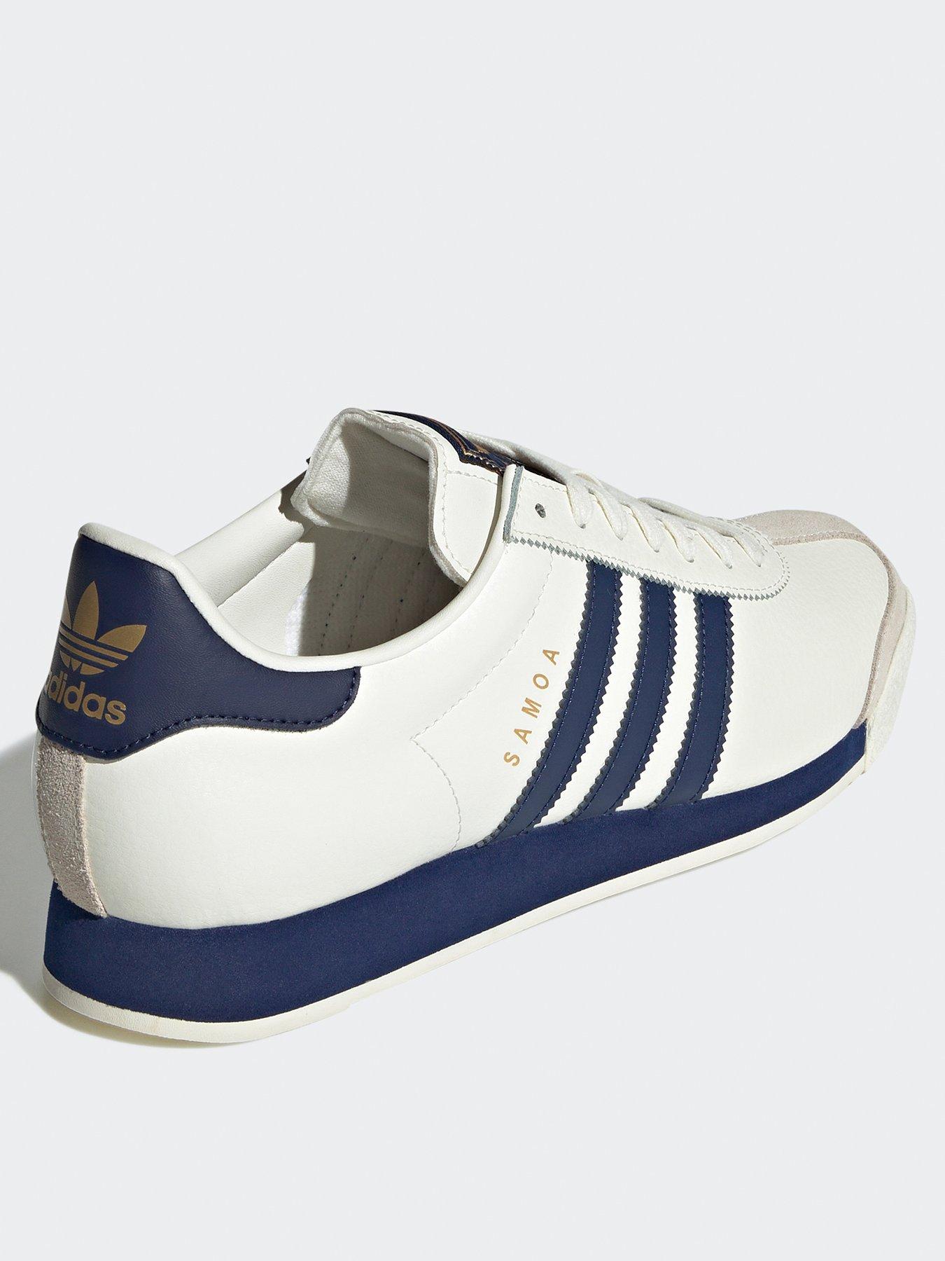 Image 4 of 7 of adidas Originals Mens Samoa Trainers - White