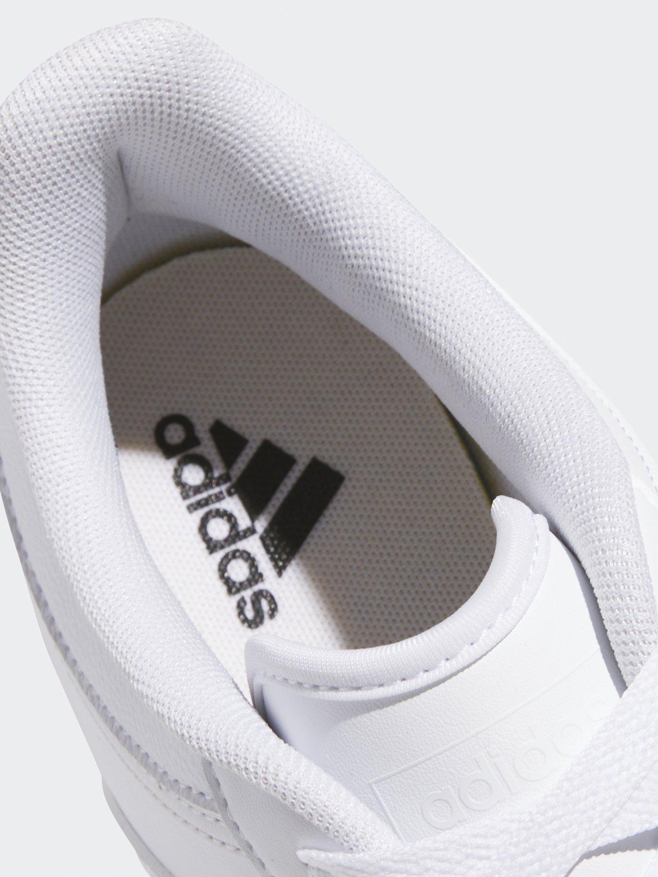 Image 6 of 7 of adidas Sportswear Mens Hoops 40 Trainers - White