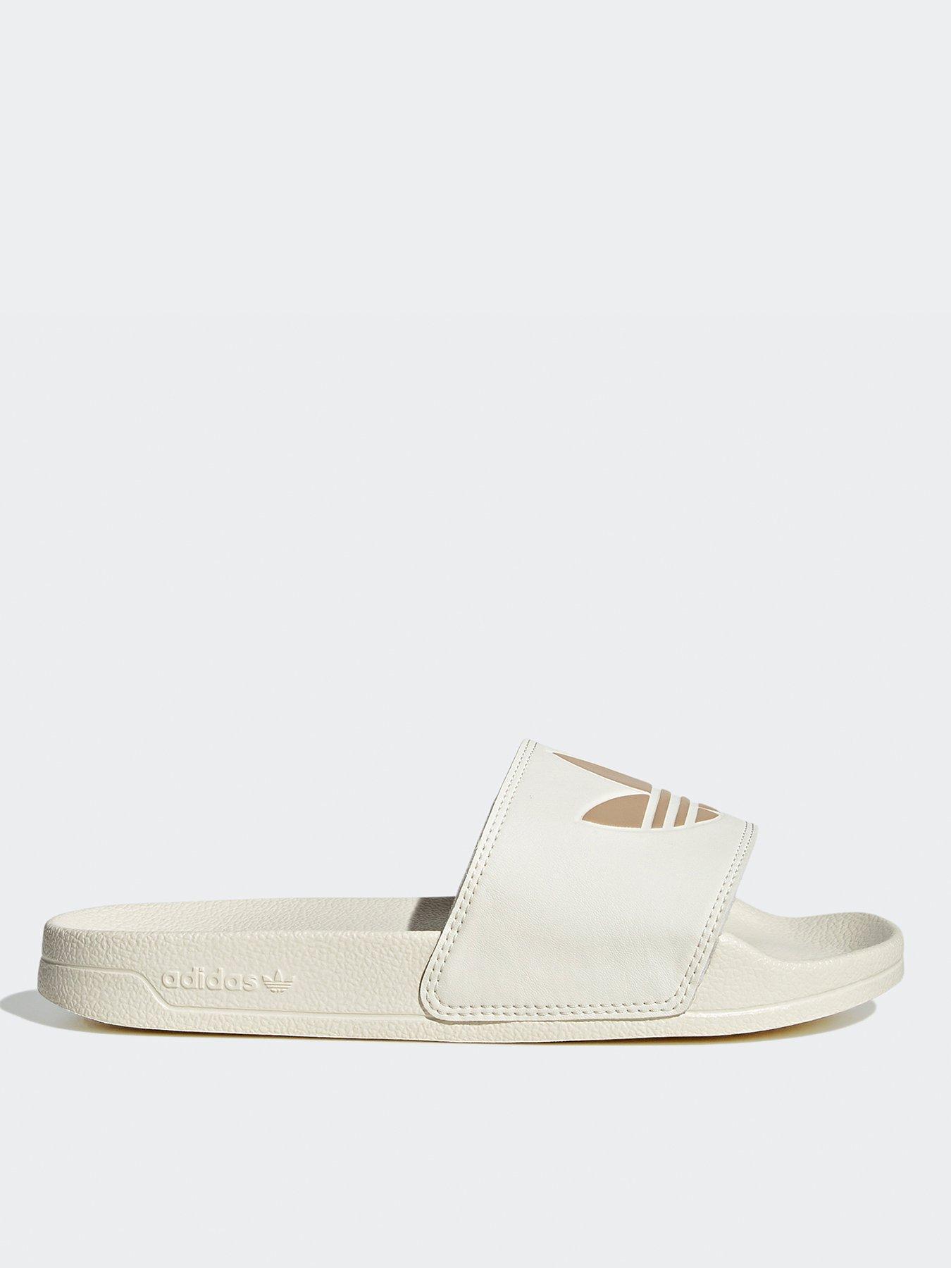undefined Womens Adilette Lite Sliders - Warm Sandstone