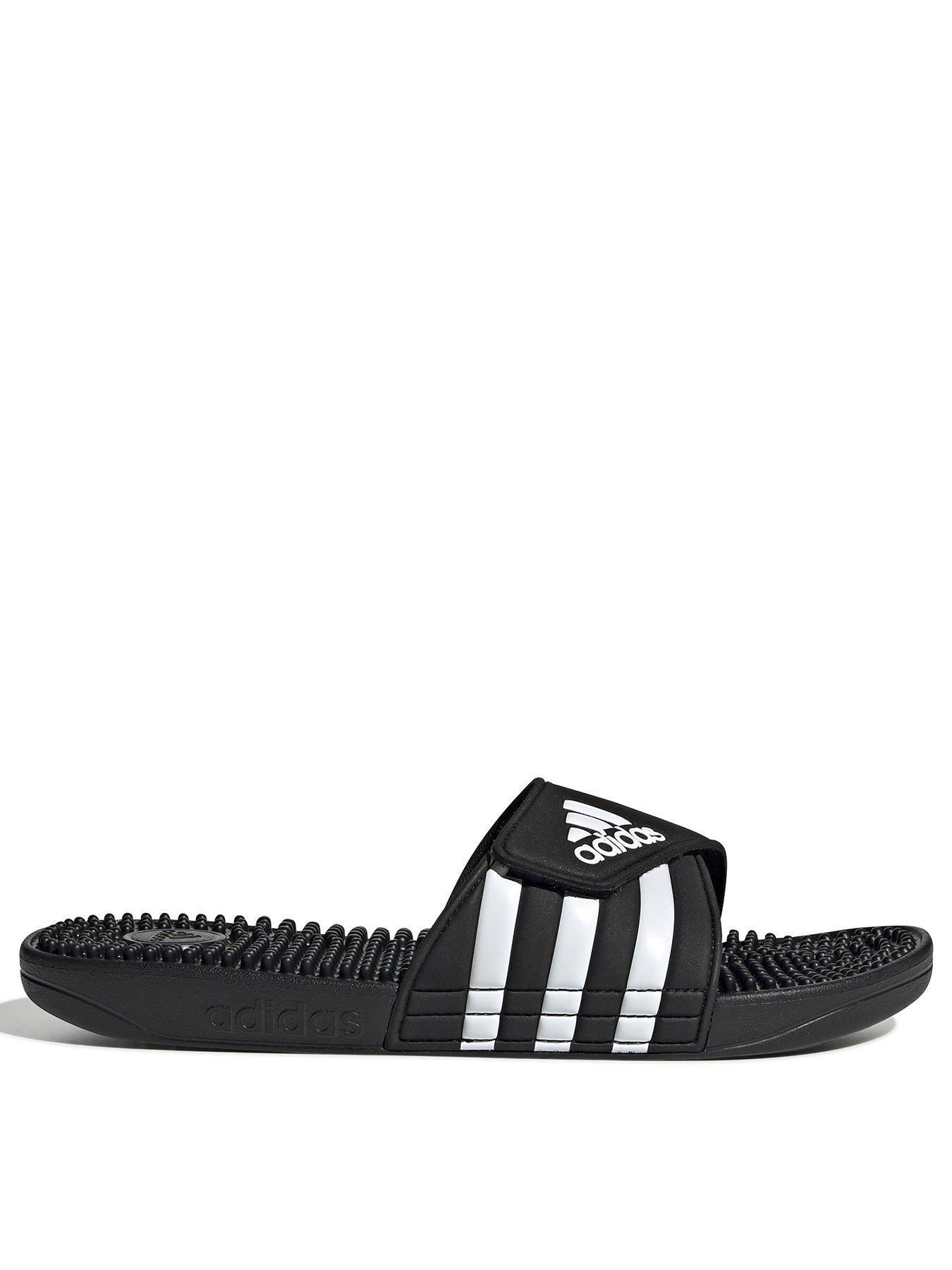 adidas Sportswear Mens Adissage Sliders - Black | Very