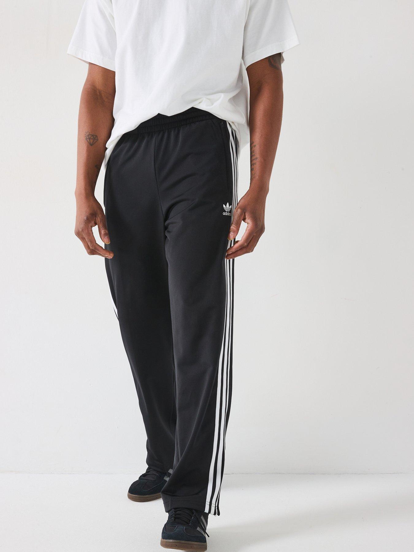 undefined Mens Adicolor Firebird Track Pants - Black