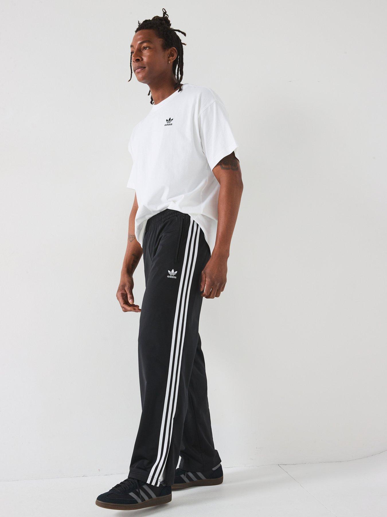 Image 4 of 6 of adidas Originals Mens Adicolor Firebird Track Pants - Black
