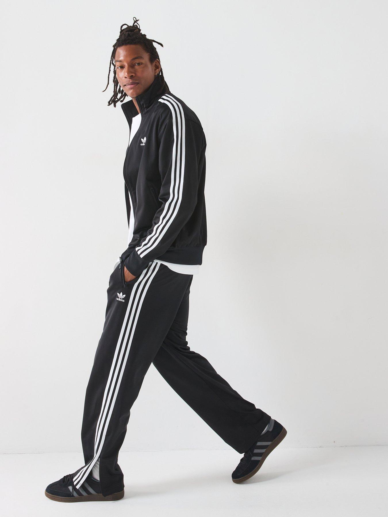 Image 5 of 6 of adidas Originals Mens Adicolor Firebird Track Pants - Black