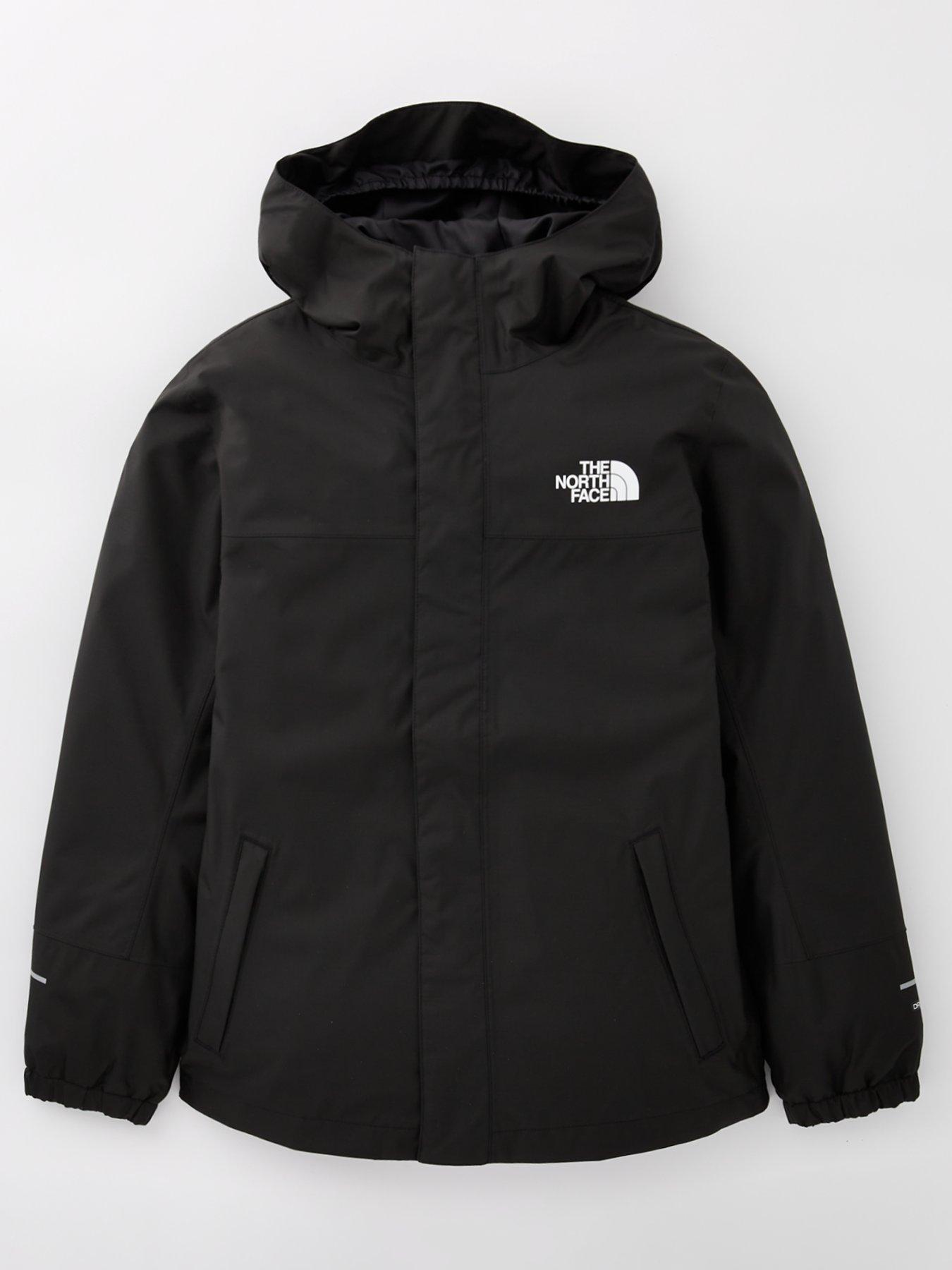 undefined Boy's Antora Rain Jacket - Black