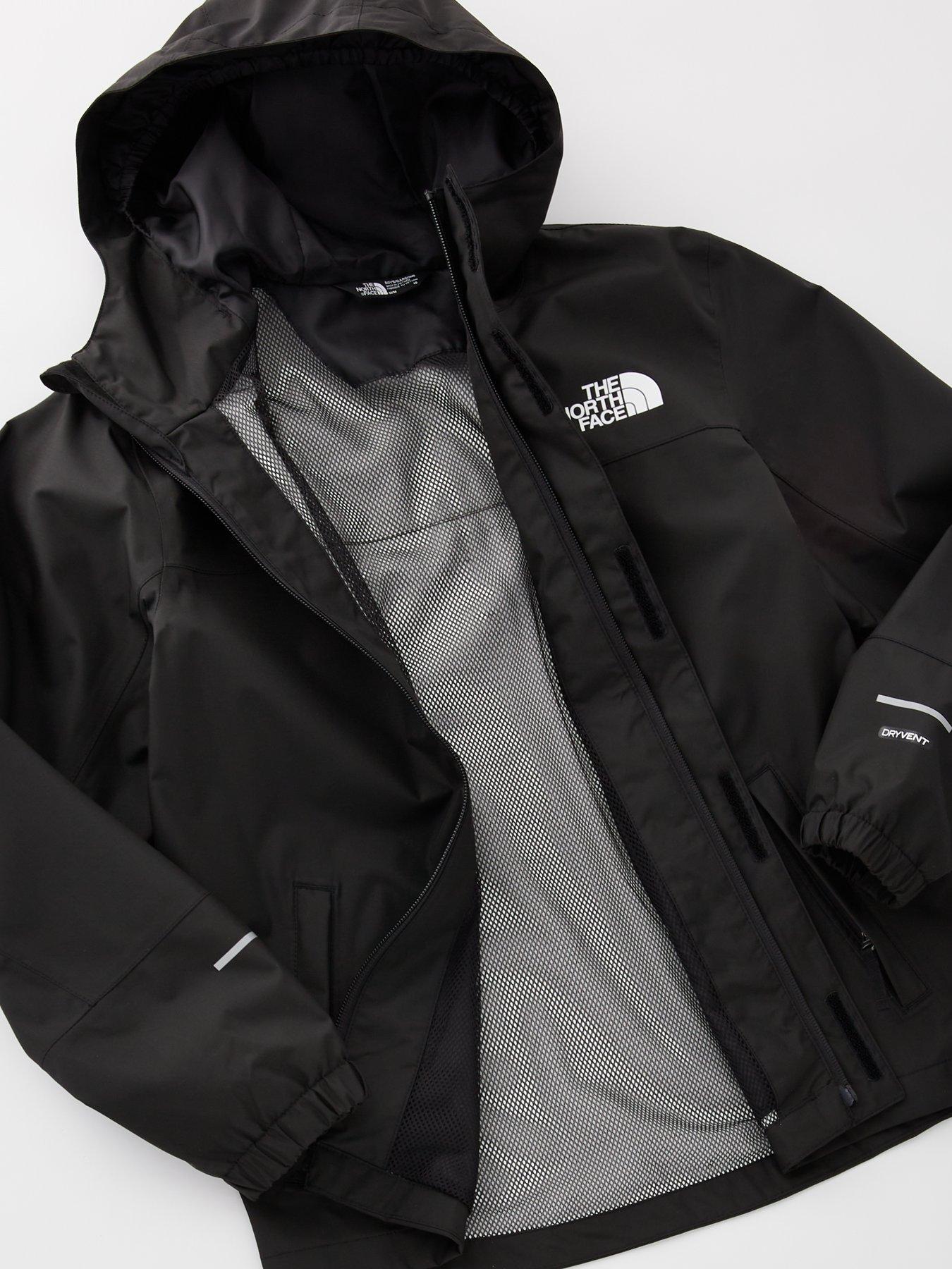 Image 3 of 4 of THE NORTH FACE Boy's Antora Rain Jacket - Black