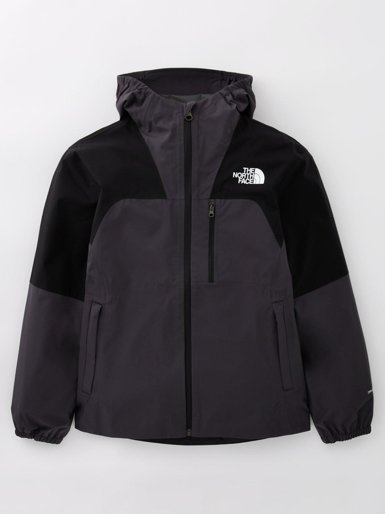 THE NORTH FACE Teen Hike Packable Shell - Black