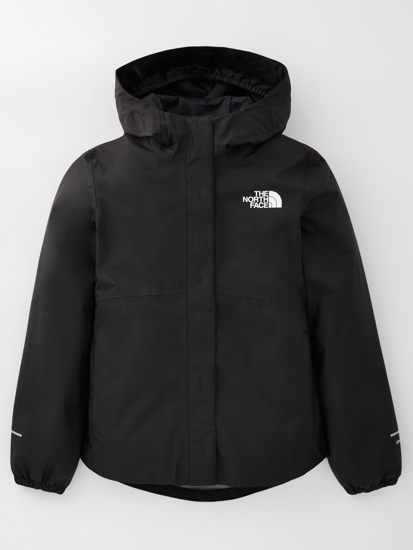 THE NORTH FACE Girl's Antora Rain Jacket - Black