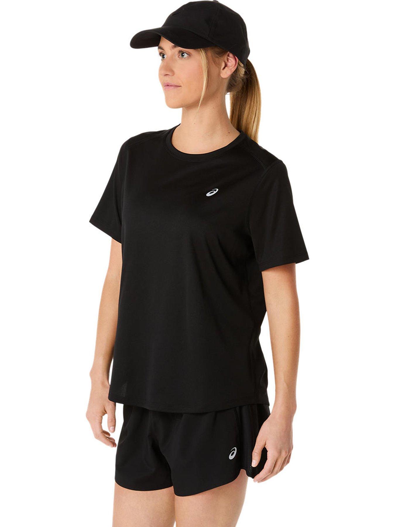undefined Womens Running Core T-Shirt - Black