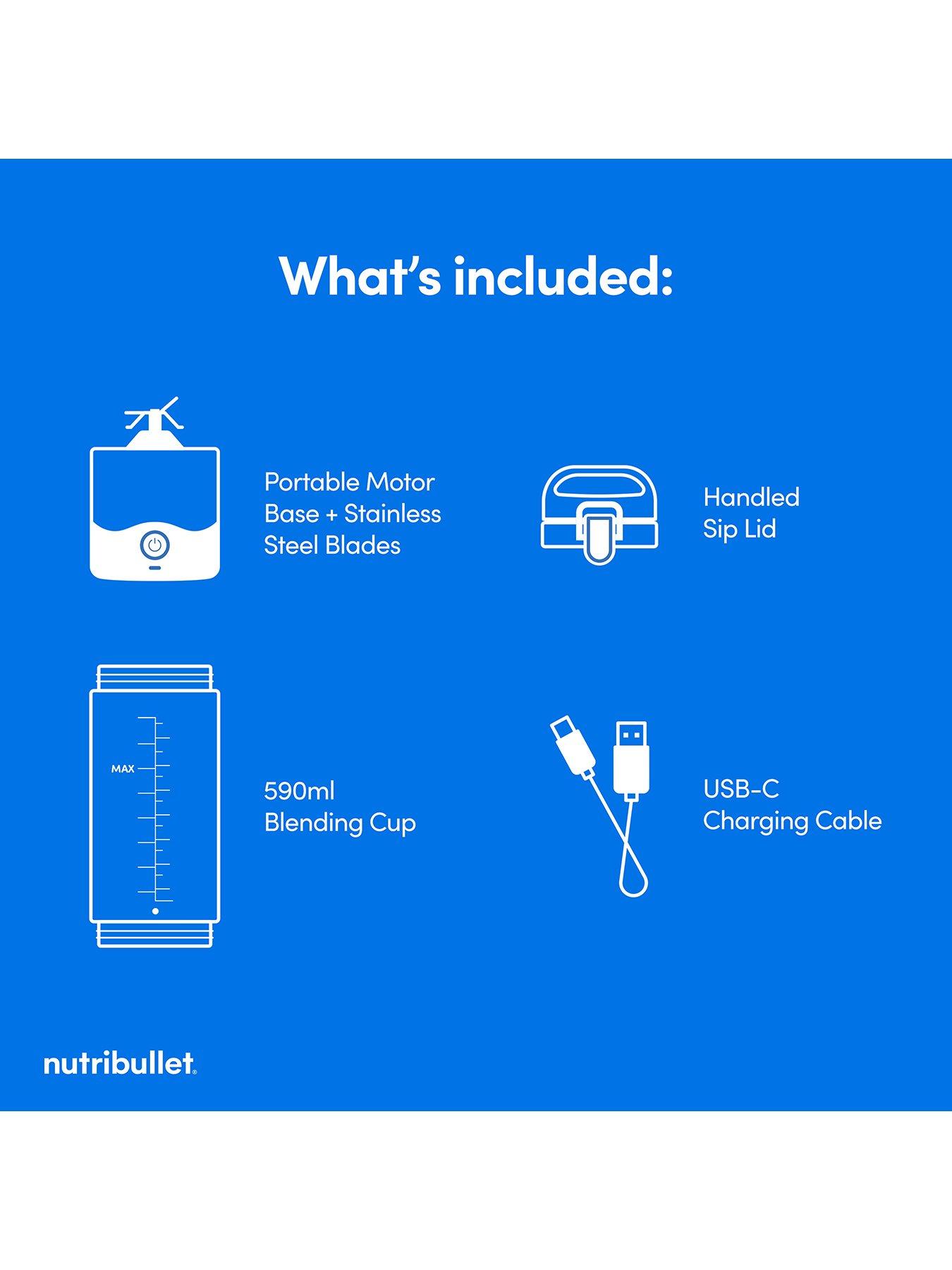 Image 7 of 8 of NUTRIBULLET Portable Blender -&nbsp;Black
