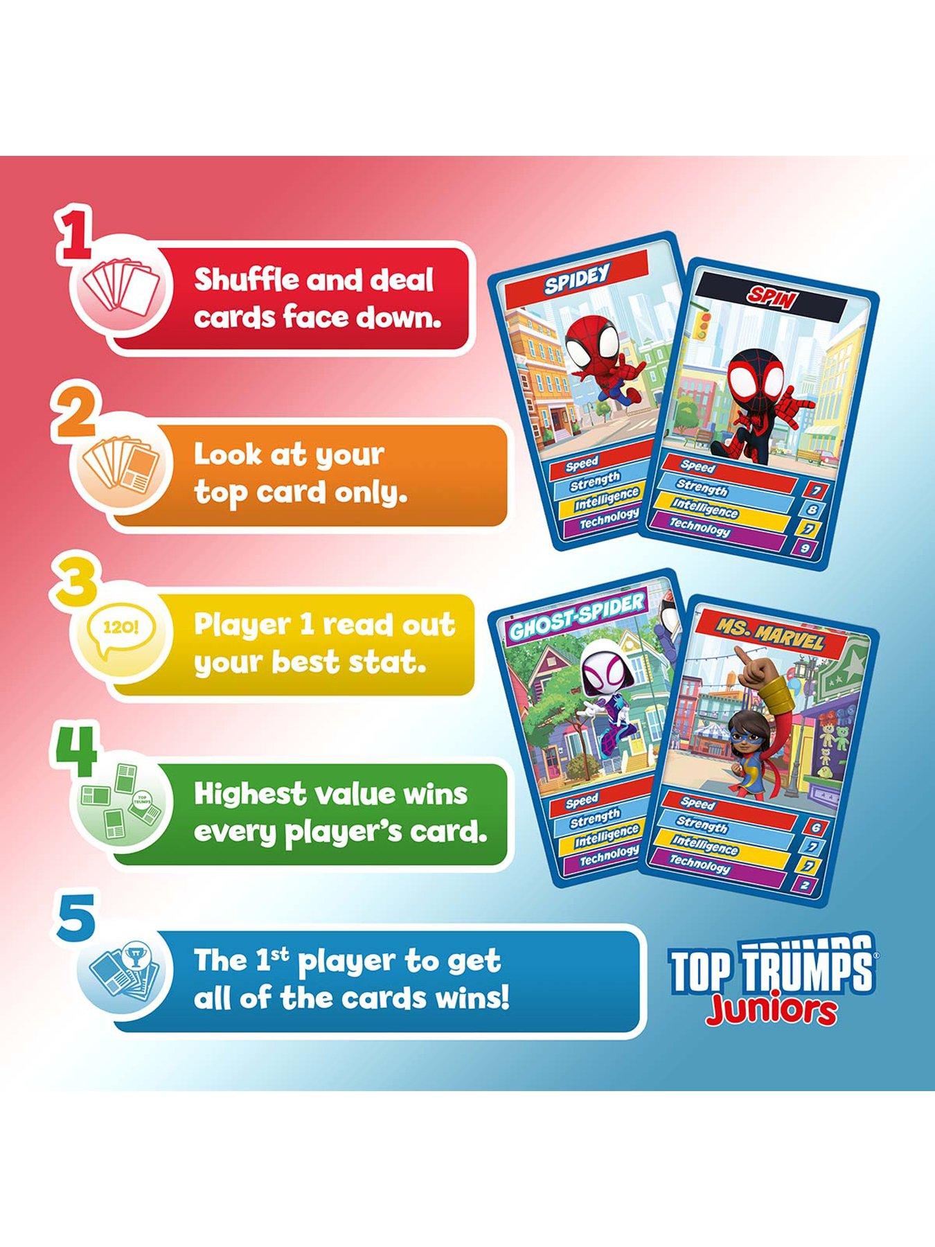 Top Trumps Spidey & Friends Top Trumps Junior | Very