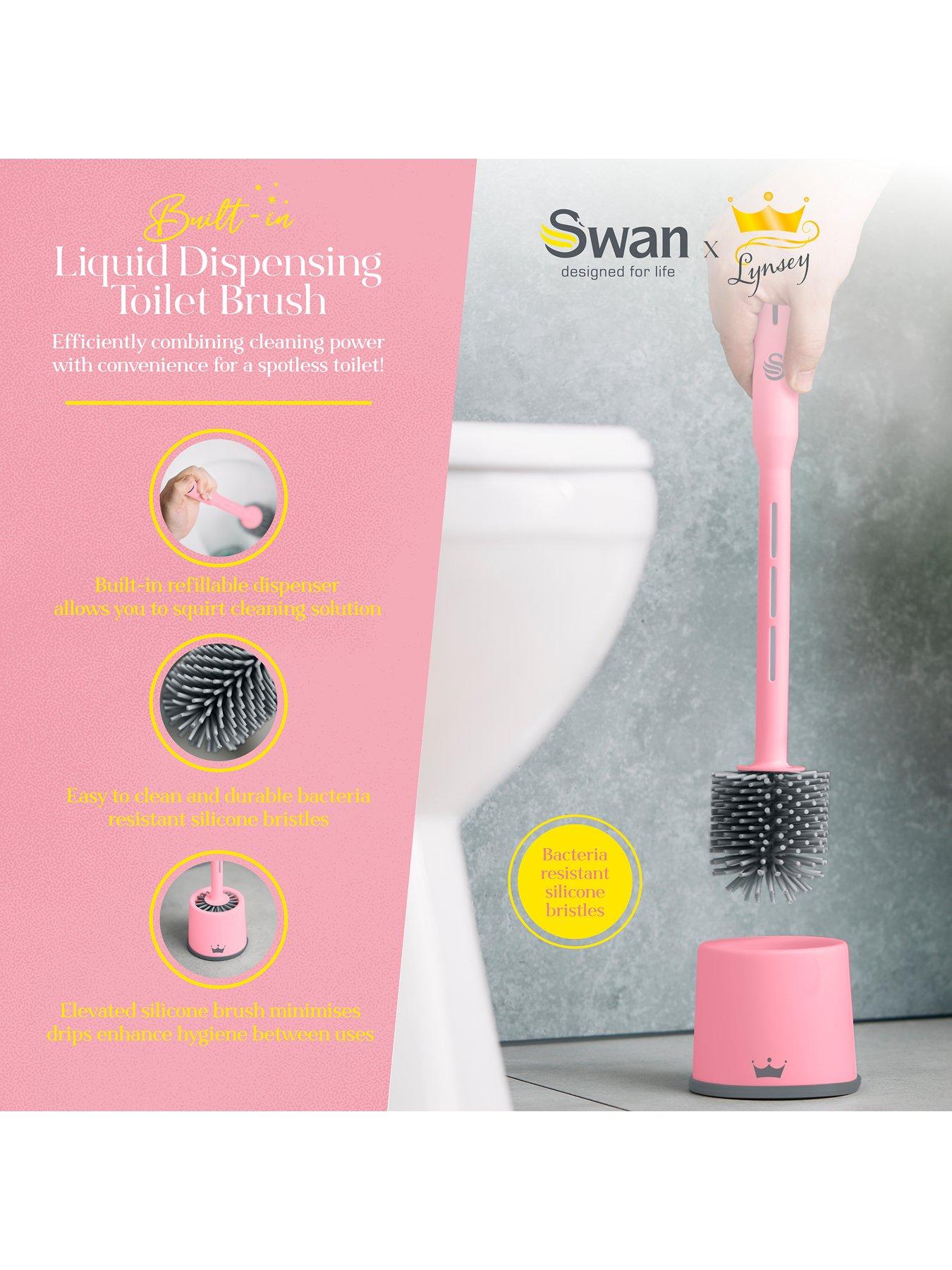 Image 3 of 8 of Swan Lynsey TVs Queen of Clean Dispensing Toilet Brush