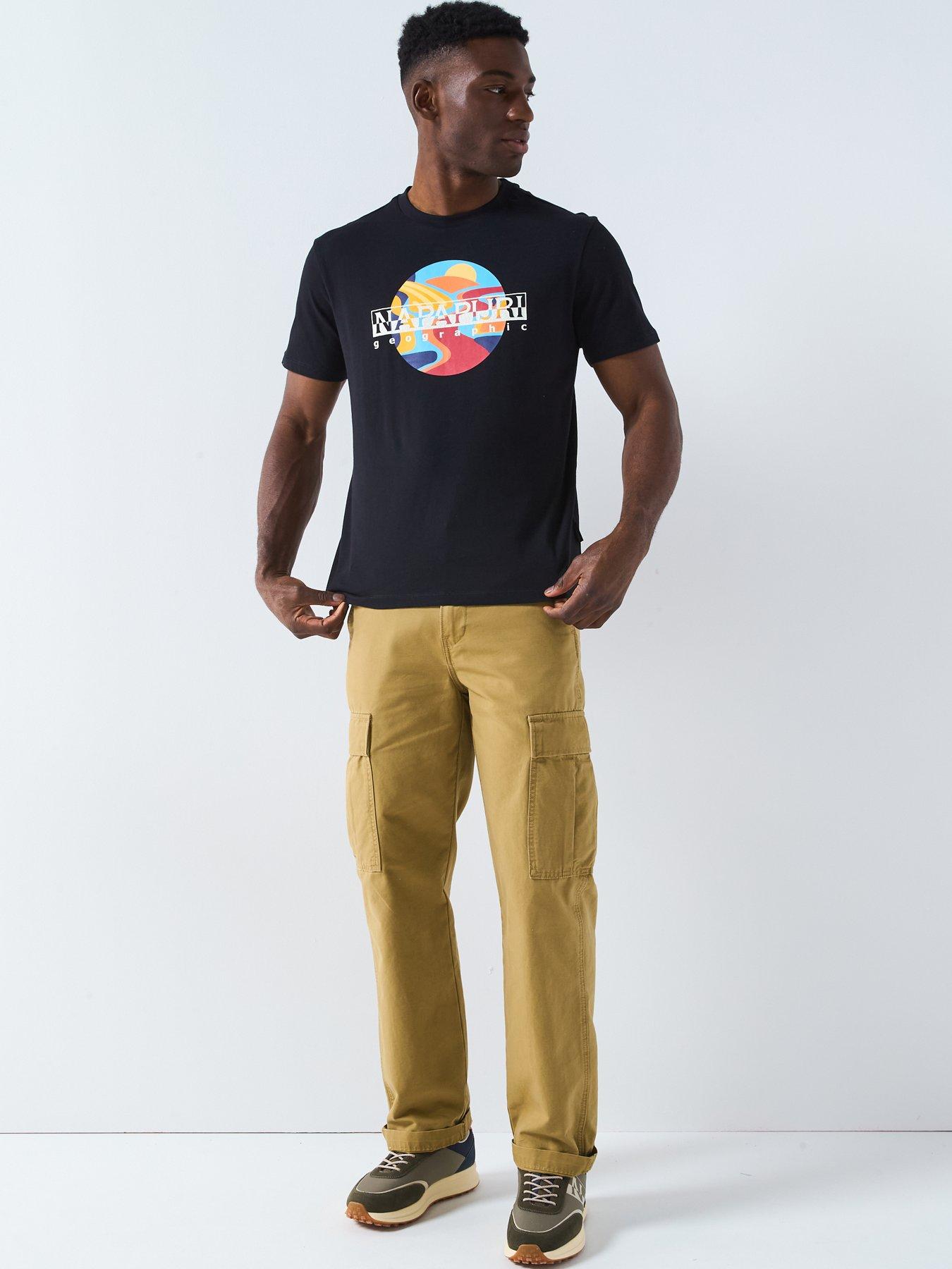 Image 3 of 4 of NAPAPIJRI Mens Valdor T-Shirt - Black