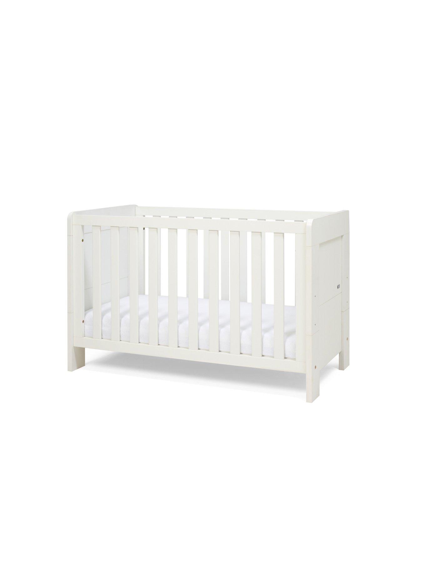 Image 6 of 6 of Tutti Bambini Alba Mini Cot Bed - White