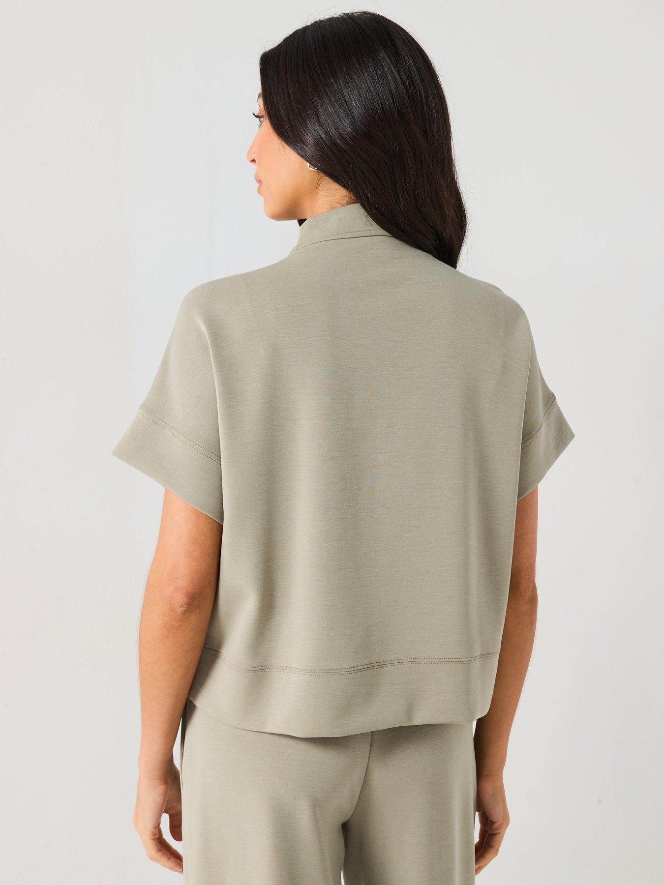 Image 2 of 6 of V by Very Half Zip Premium Sweat